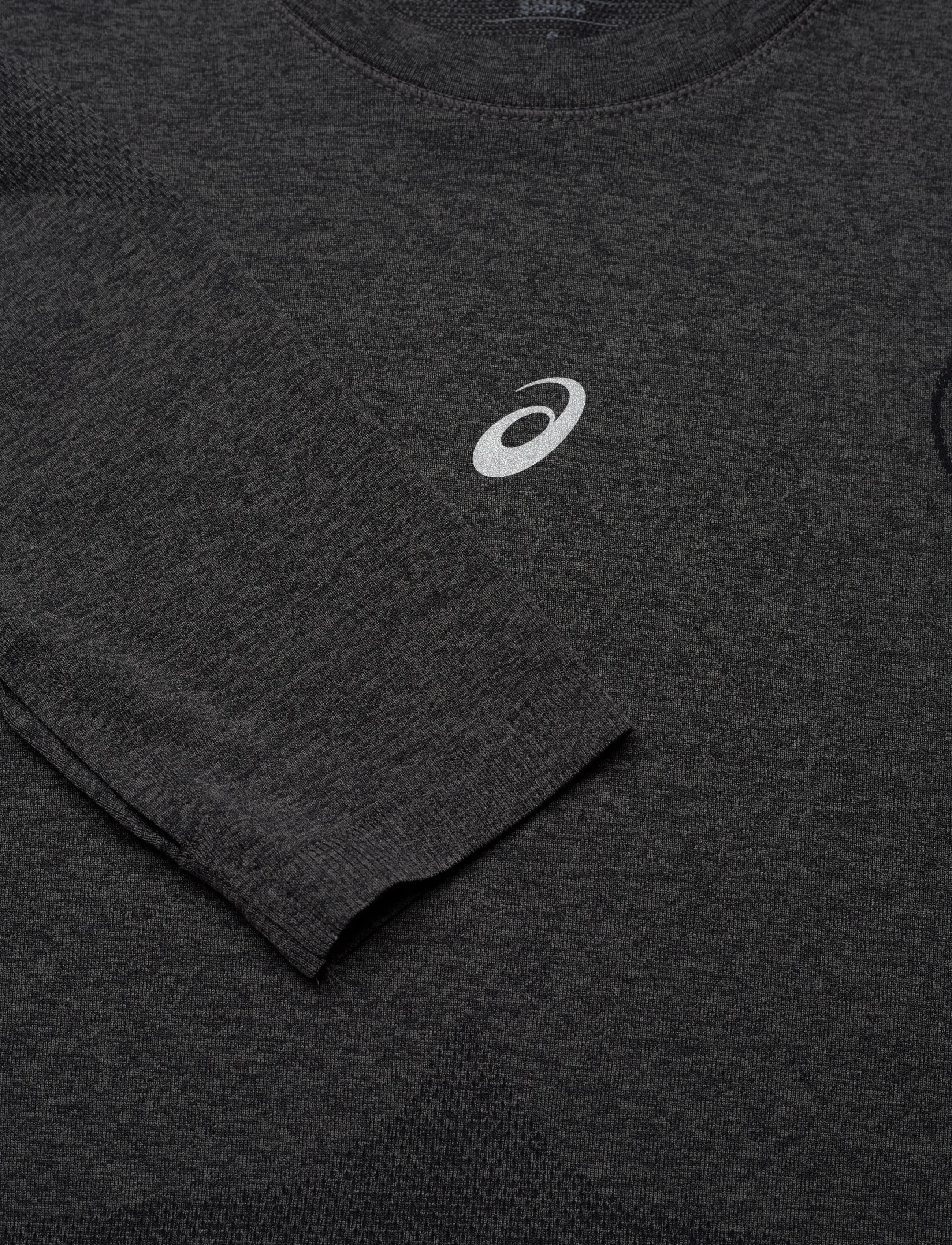 Asics - ROAD SEAMLESS LS TOP - langarmshirts - performance black/graphite grey - 2