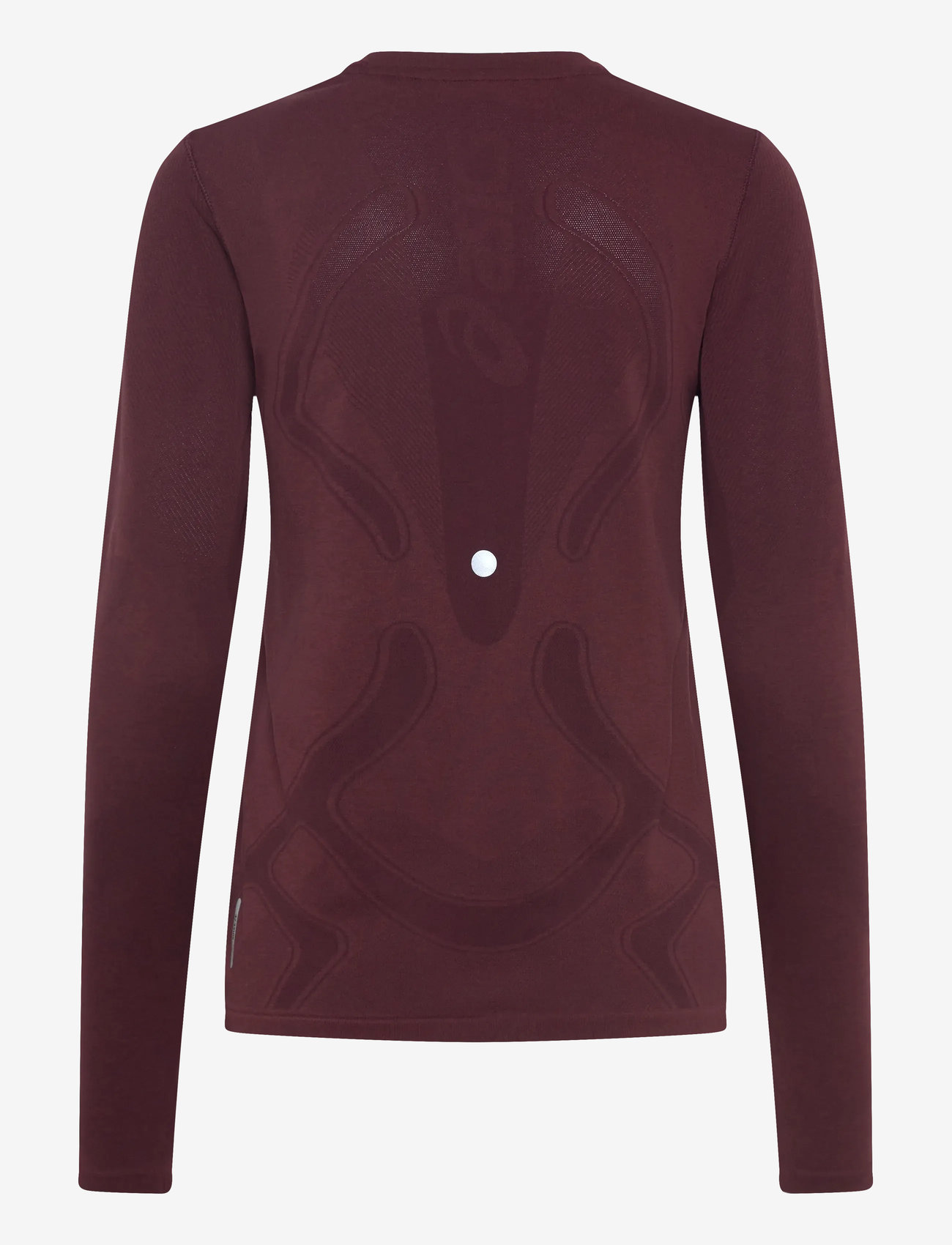 Asics - ROAD SEAMLESS LS TOP - langarmshirts - dark currant/port royal - 1