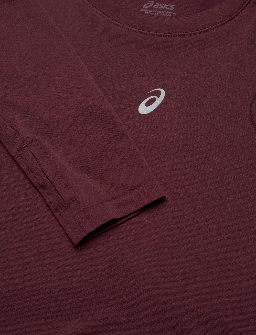 Asics - ROAD SEAMLESS LS TOP - långärmade tröjor - dark currant/port royal - 2