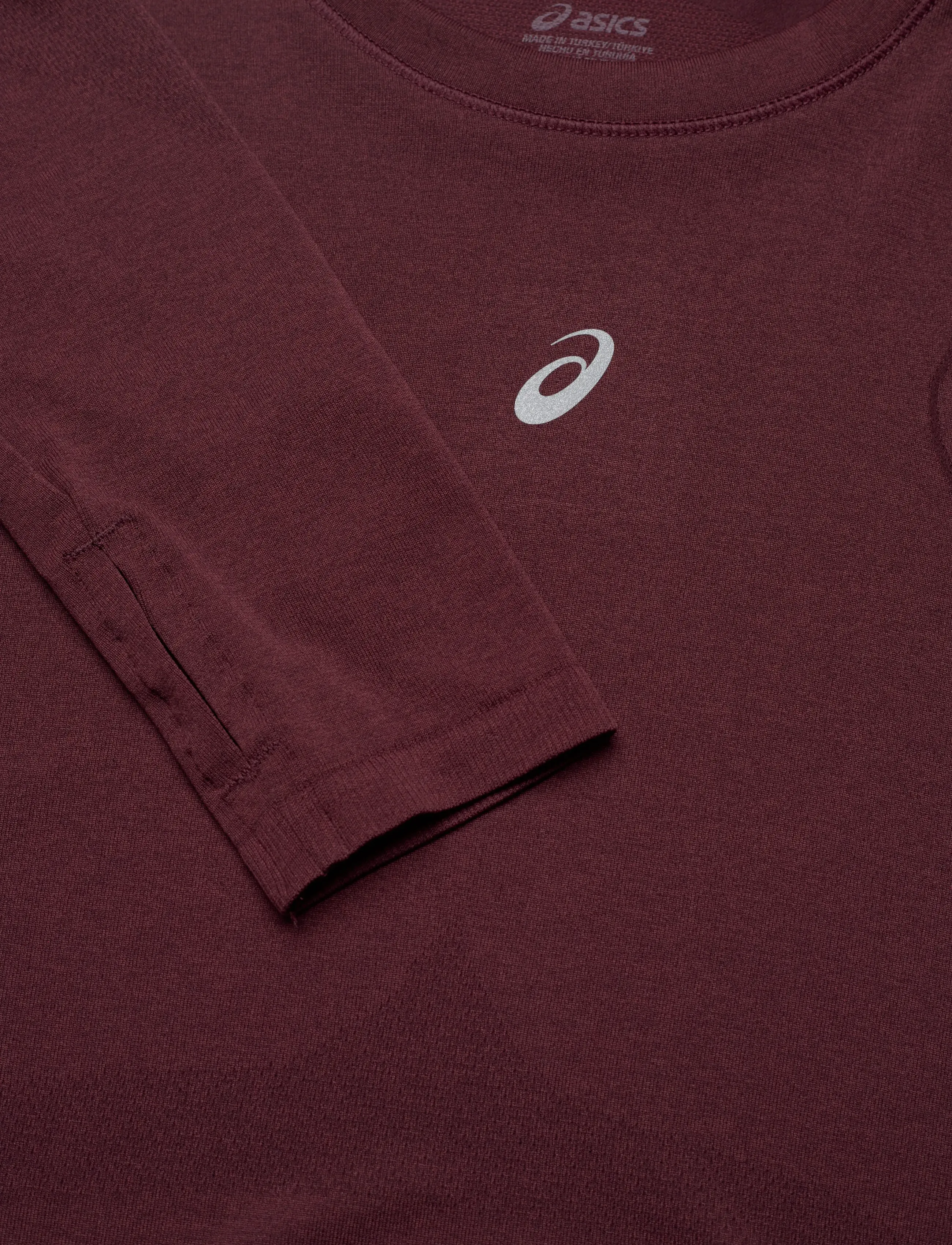 Asics - ROAD SEAMLESS LS TOP - pikkade varrukatega alussärgid - dark currant/port royal - 2