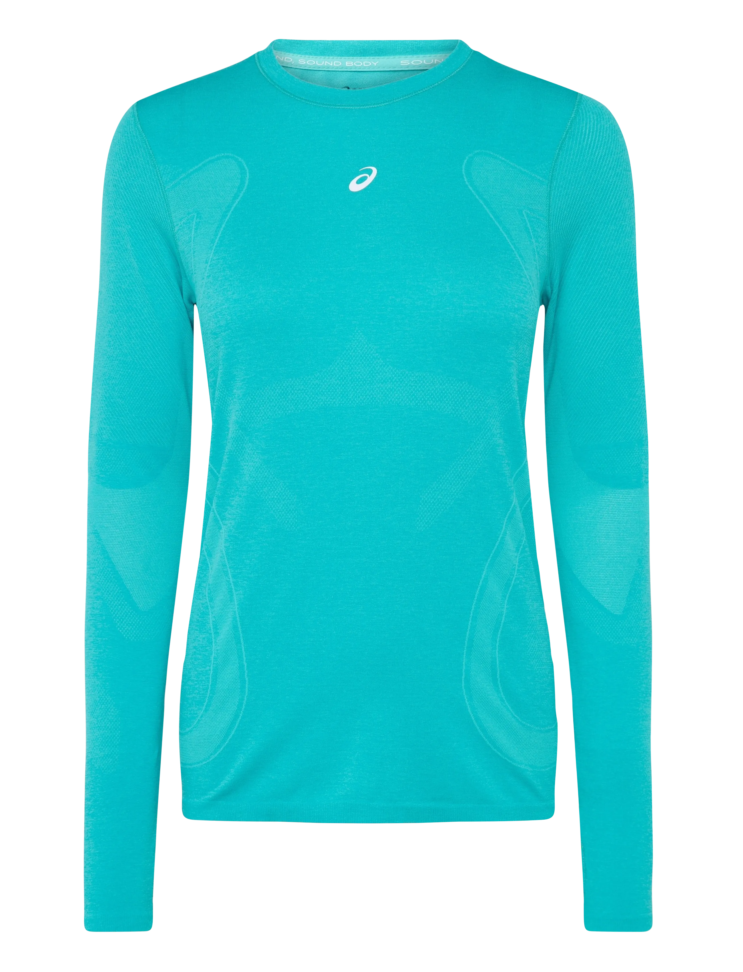 Asics ROAD SEAMLESS LS TOP - ASICS - ENERGY AQUA / blue
