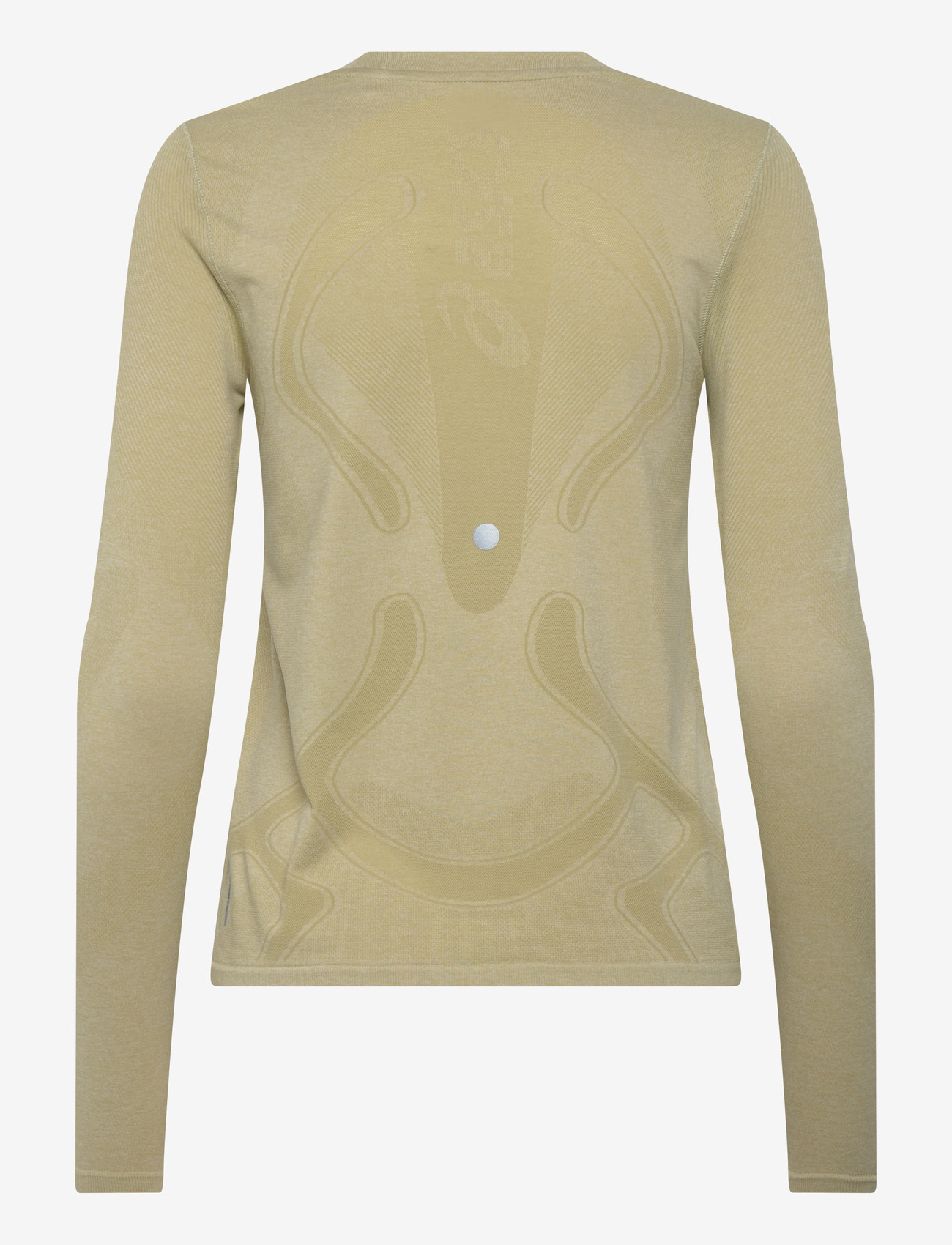 Asics - ROAD SEAMLESS LS TOP - pikkade varrukatega alussärgid - khaki/cream - 1