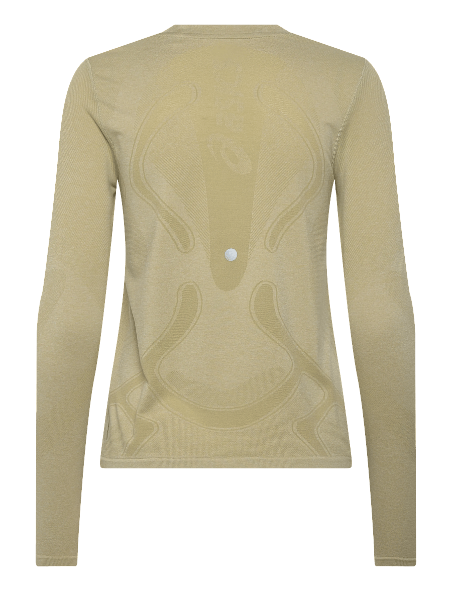 Asics - ROAD SEAMLESS LS TOP - langarmshirts - khaki/cream - 1
