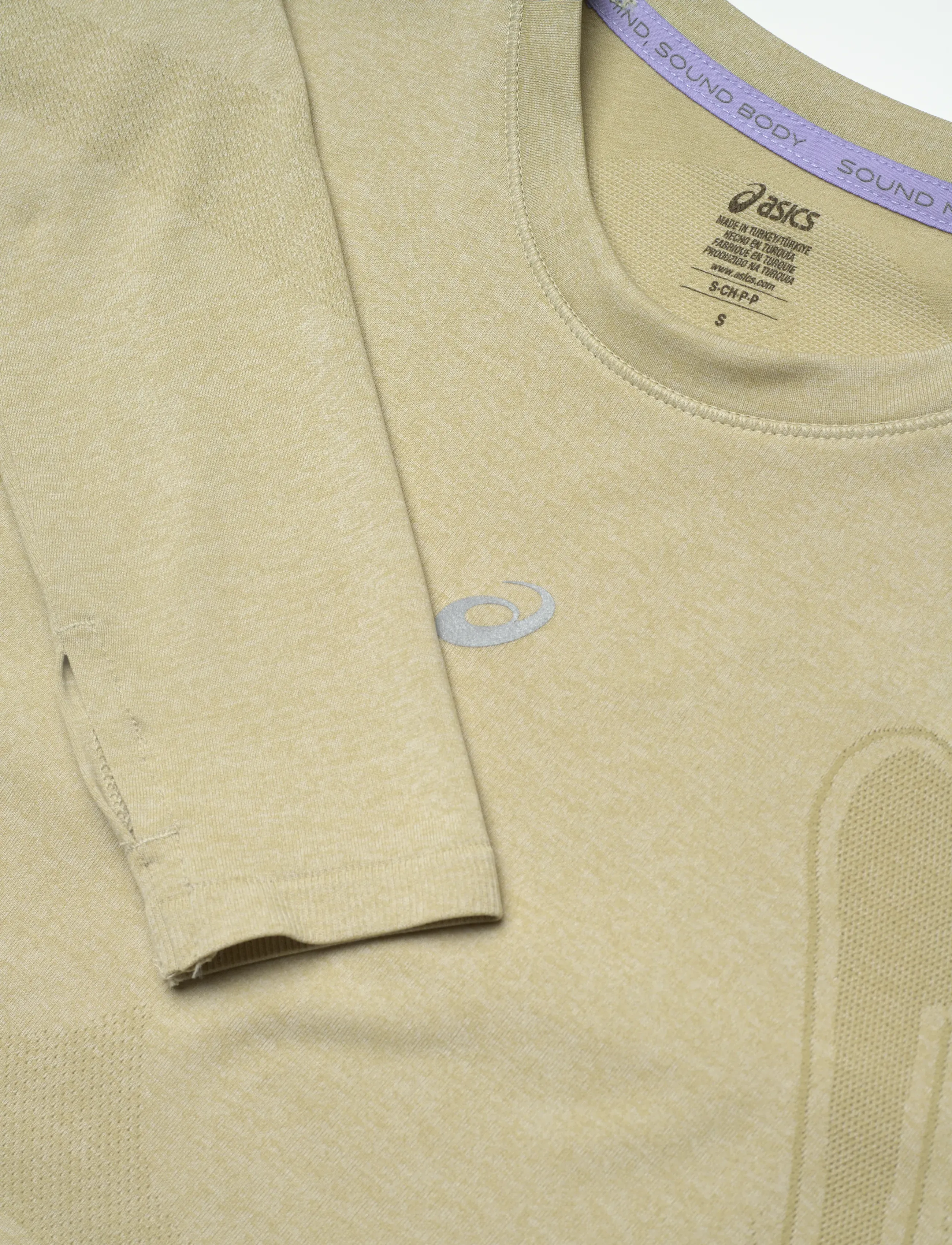 Asics - ROAD SEAMLESS LS TOP - langarmshirts - khaki/cream - 2