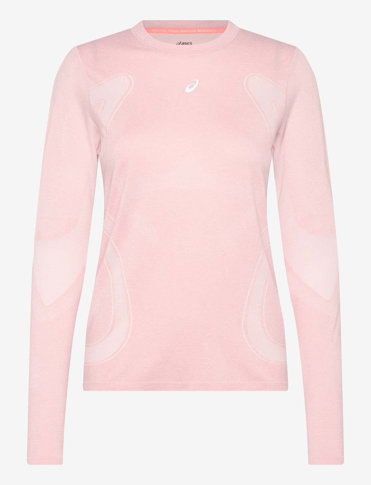 Asics - ROAD SEAMLESS LS TOP - longsleeved tops - morganite/dusty red - 0