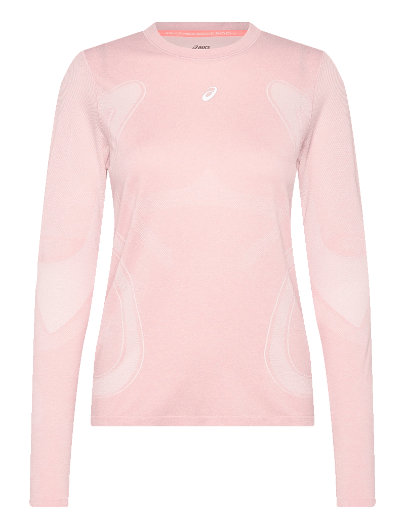 Asics - ROAD SEAMLESS LS TOP - longsleeved tops - morganite/dusty red - 0