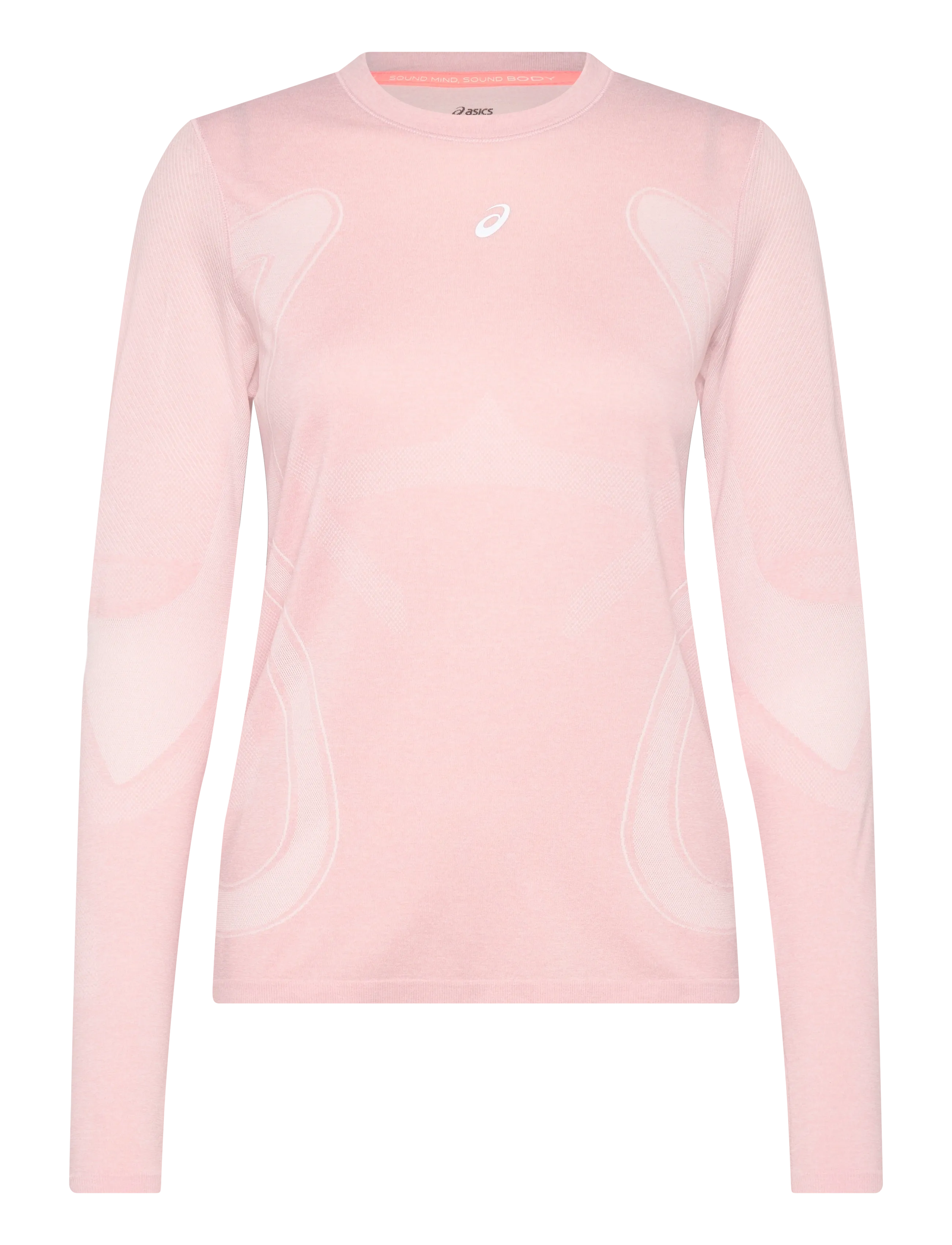 Asics ROAD SEAMLESS LS TOP - ASICS - MORGANITE/DUSTY RED / pink/rose