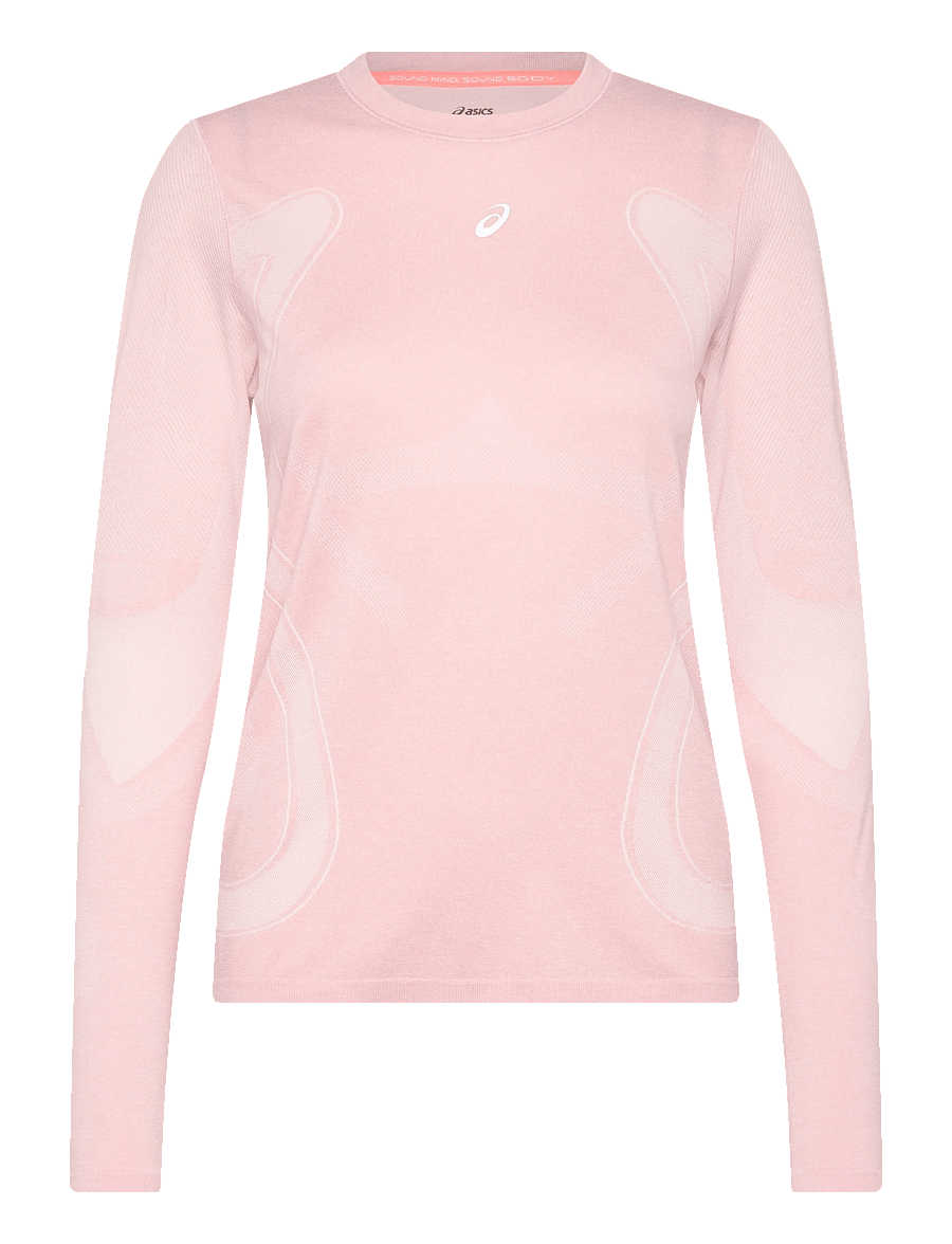 Asics - ROAD SEAMLESS LS TOP - pikkade varrukatega alussärgid - morganite/dusty red - 0
