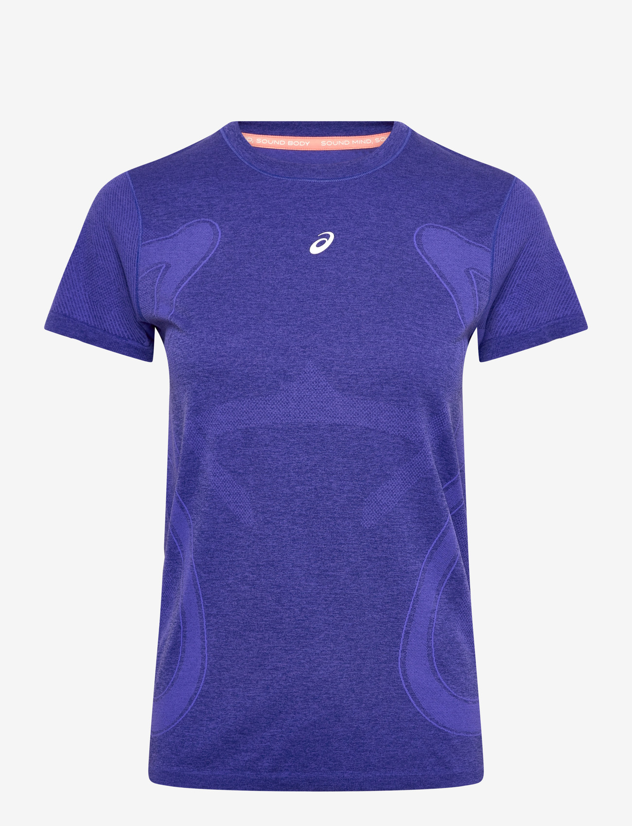 Asics - ROAD SEAMLESS SS TOP - marškinėliai - cobalt burst/eggplant - 0