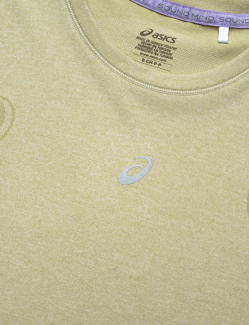 Asics - ROAD SEAMLESS SS TOP - t-särgid - khaki/cream - 2