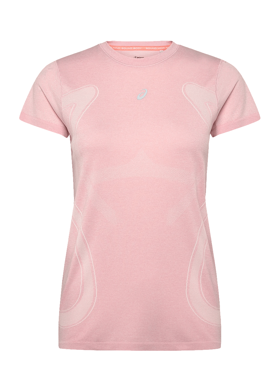 Asics - ROAD SEAMLESS SS TOP - t-särgid - morganite/crystal pink - 0