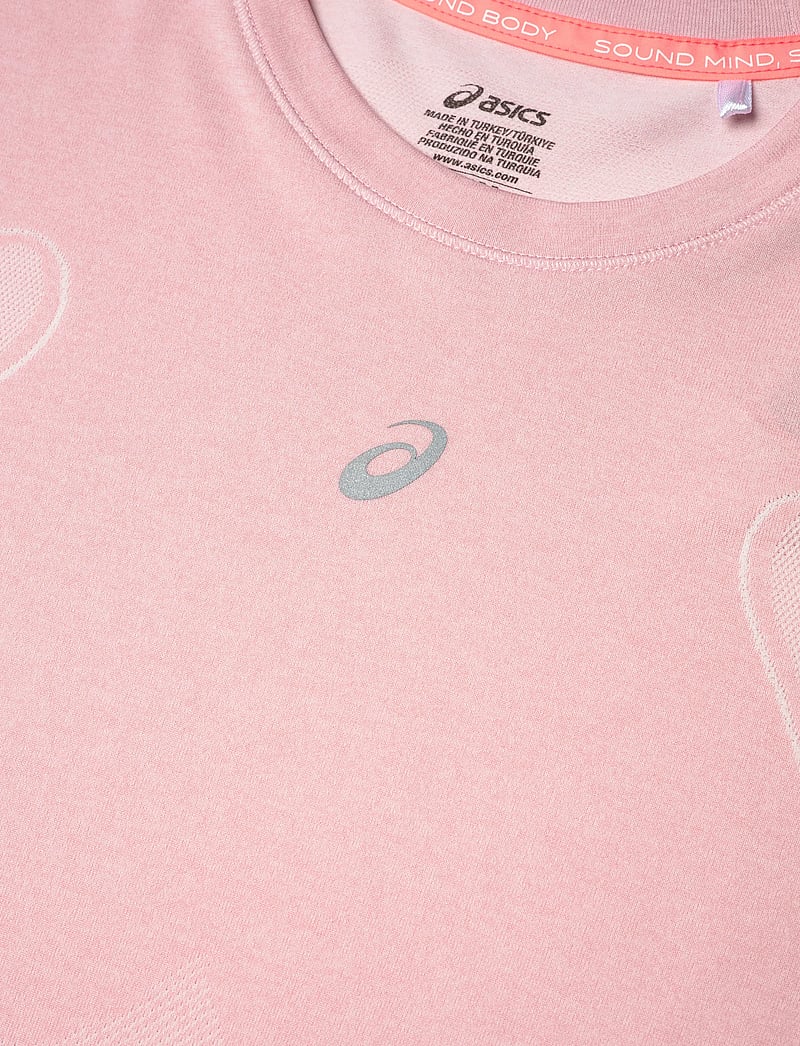 Asics - ROAD SEAMLESS SS TOP - t-shirts - morganite/crystal pink - 2