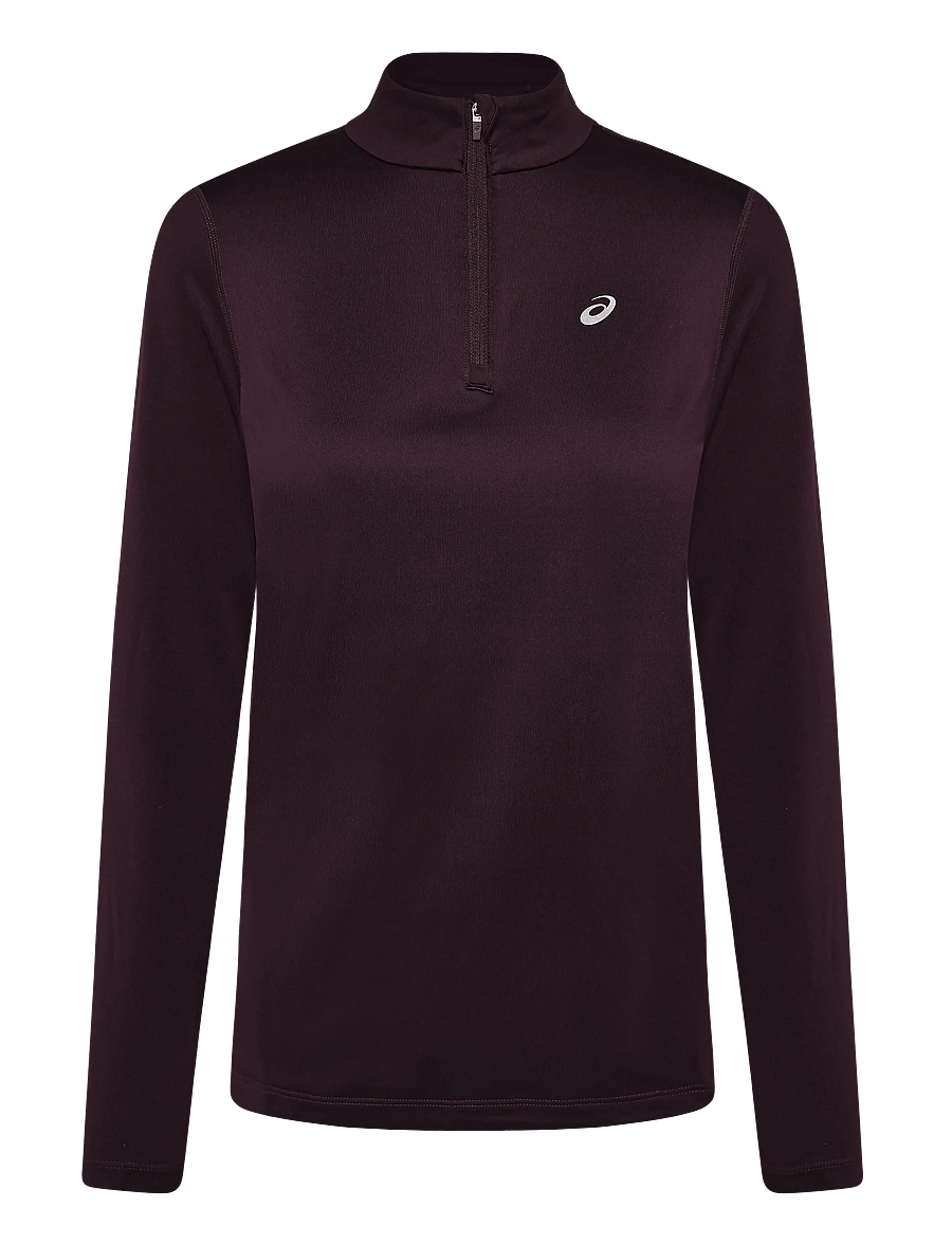 Asics - ASICS CORE LS 1/2 ZIP WINTER TOP - oberteile - dark aubergine - 0