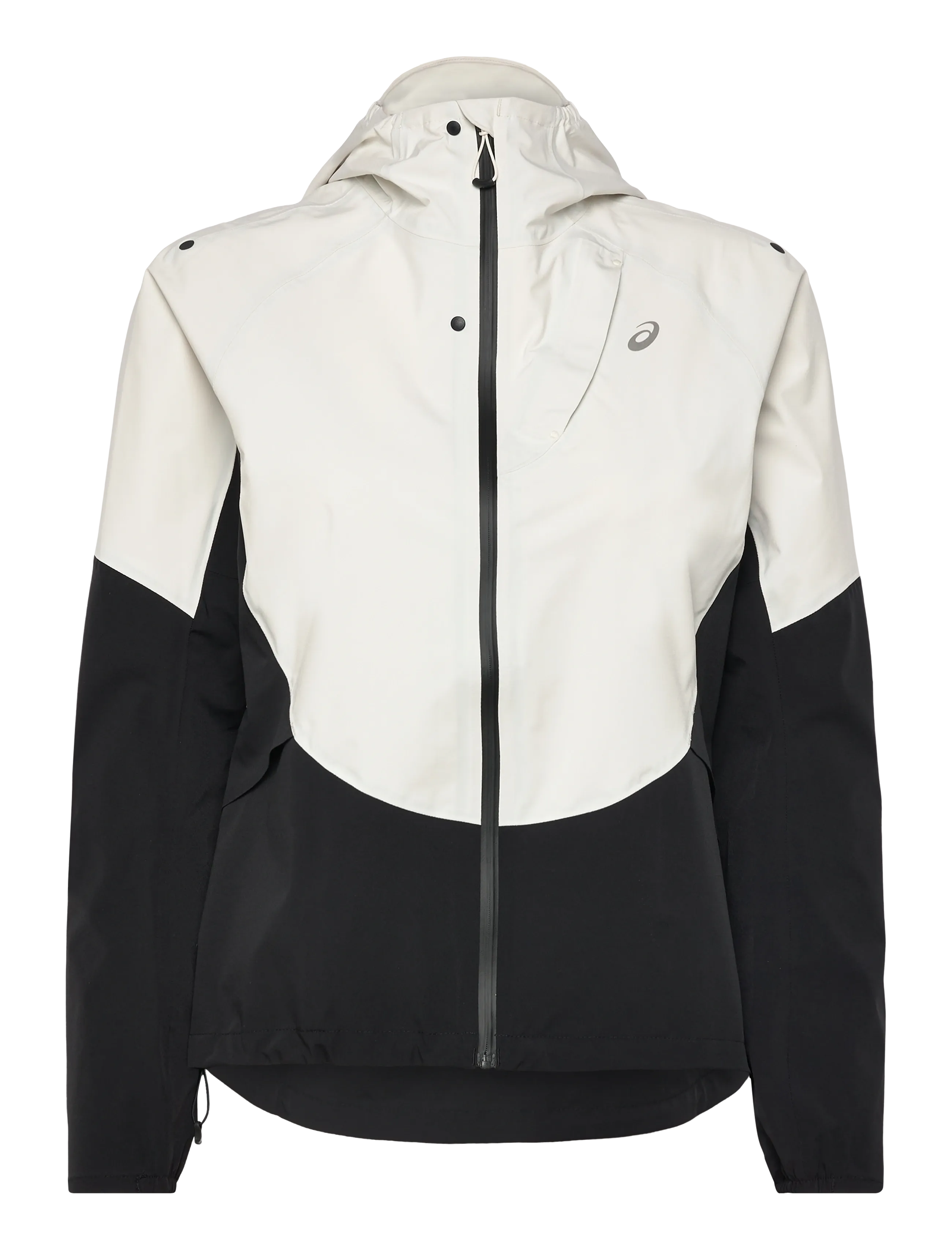 Asics METARUN LEGEND JACKET - ASICS - PERFORMANCE BLACK/CREAM / cream