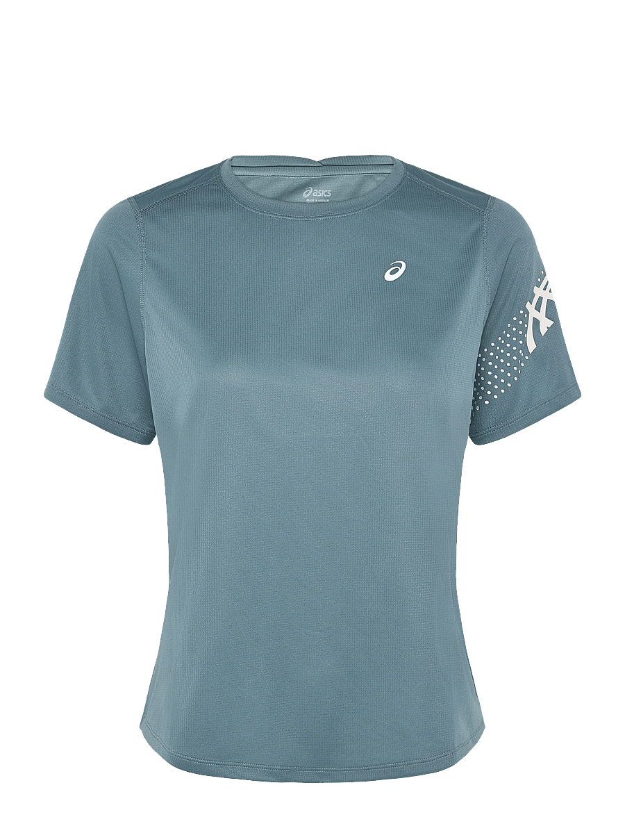 Asics - ICON SS TOP - t-shirts - foggy teal - 0
