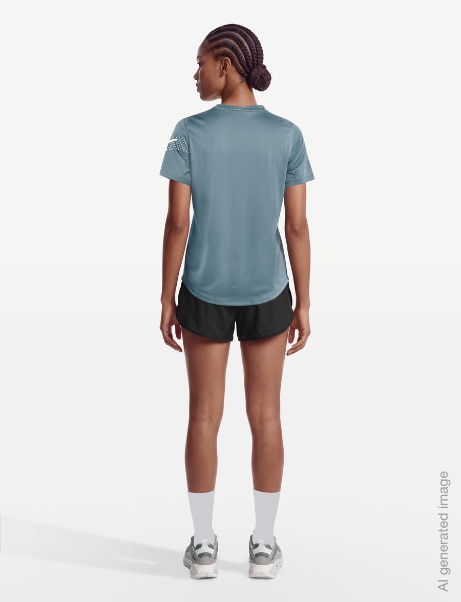 Asics - ICON SS TOP - t-shirts - foggy teal - 4