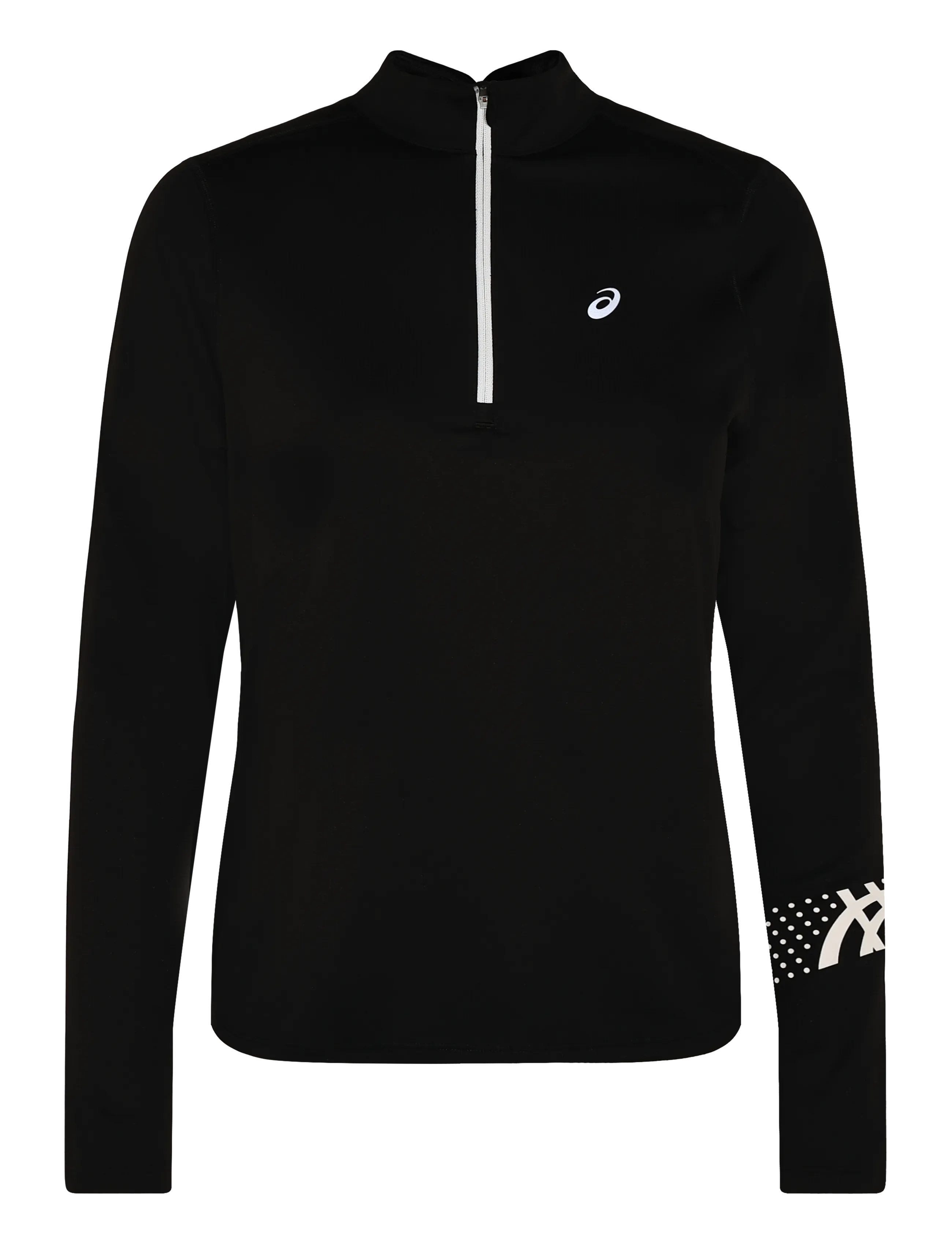 Asics ICON 1/2 ZIP LS TOP - Løb - PERFORMANCE BLACK / black
