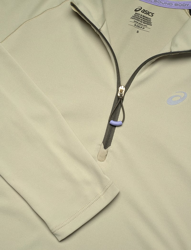 Asics - NAGINO RUN 1/4 ZIP LS TOP - oberteile - khaki - 2