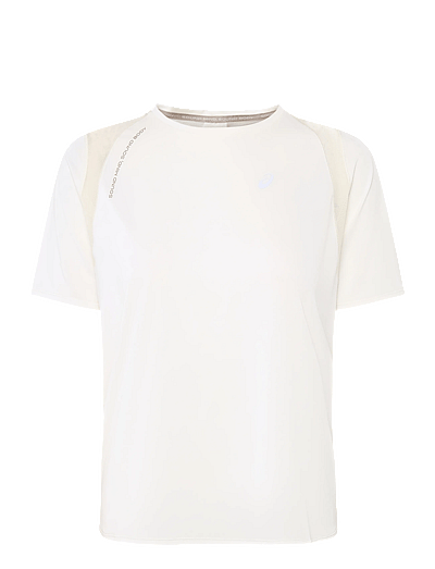 Asics ROAD SS TOP - T-Shirts - CREAM / cream