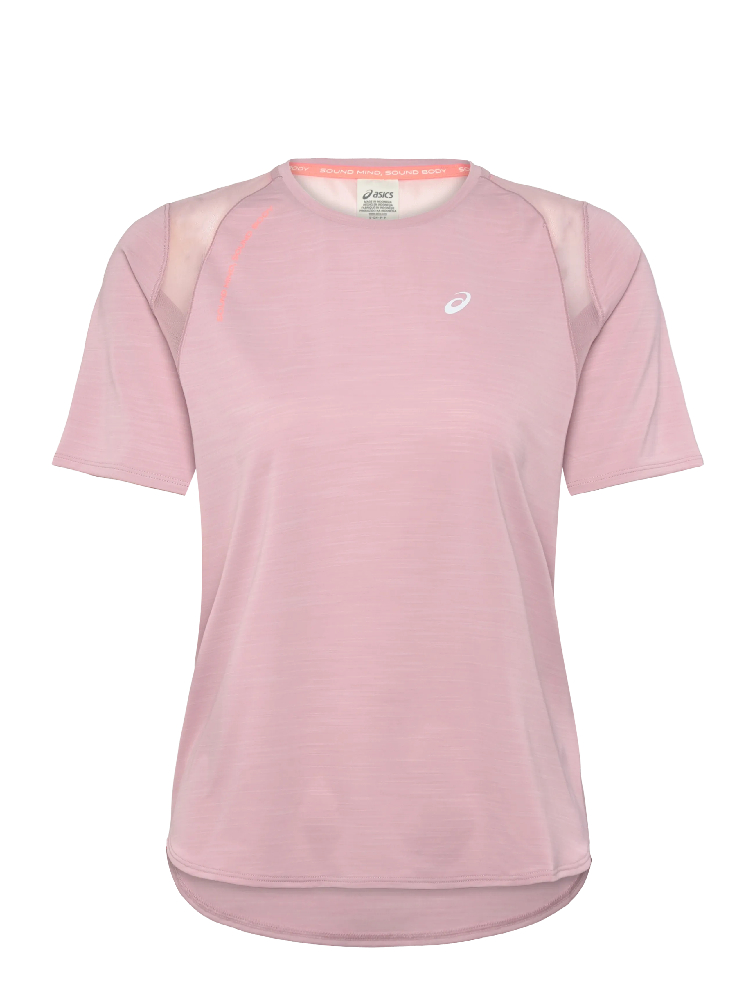 Asics ROAD SS TOP - Löpning - MORGANITE / pink/rose