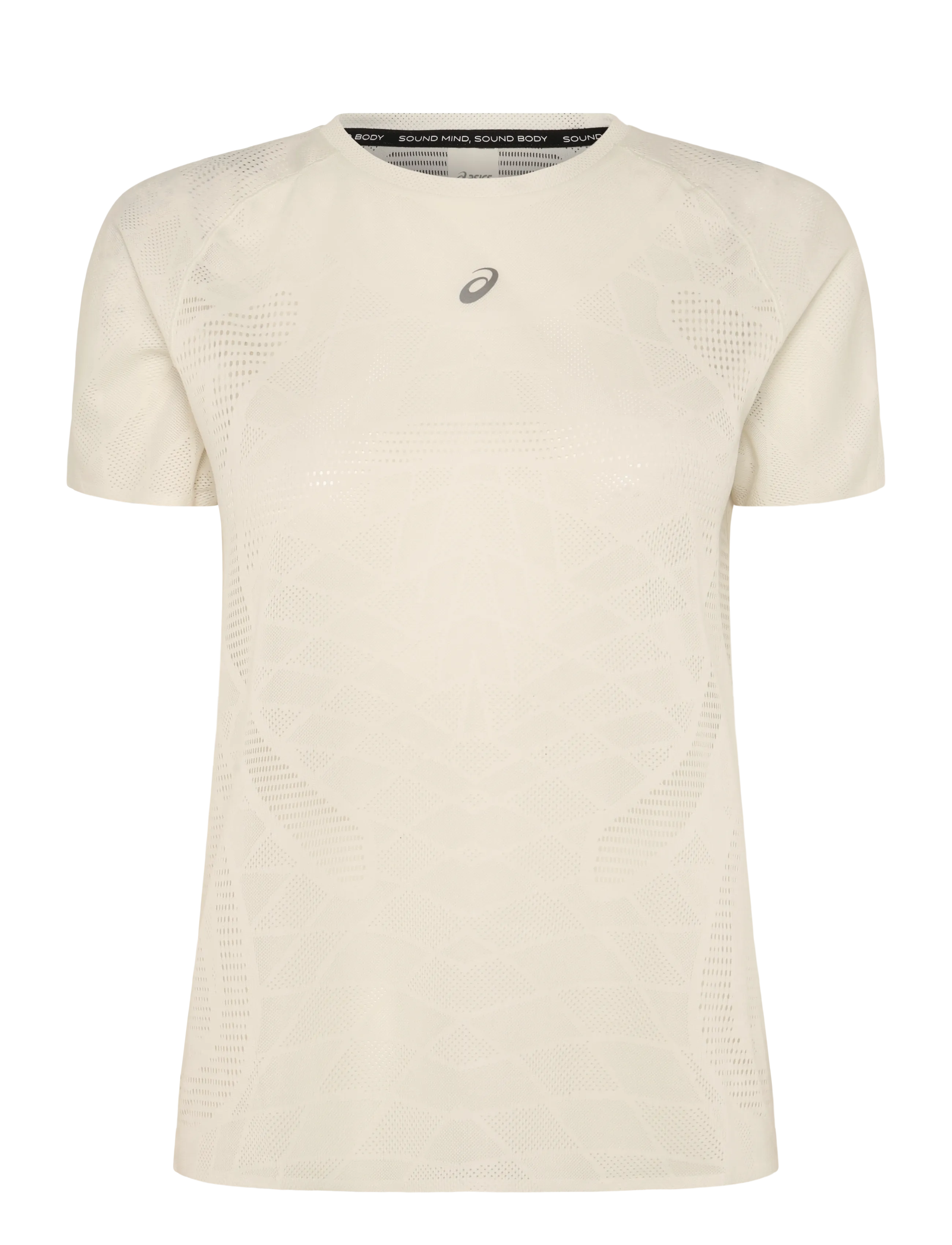 Asics Metarun Ss Top, S, Sports Oberteile & T-shirts, Creme - Sport Frauen
