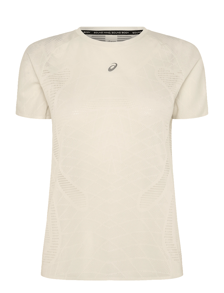 Asics - METARUN SS TOP - t-shirts - cream - 0