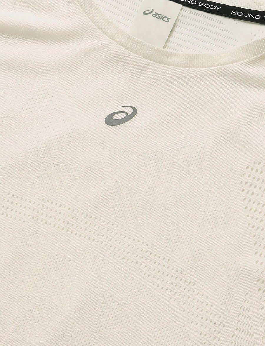 Asics - METARUN SS TOP - t-shirts - cream - 2