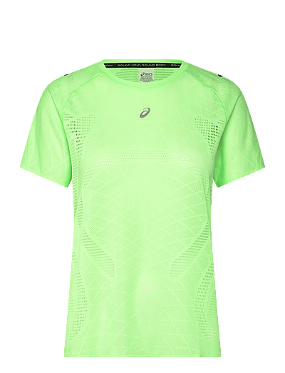 Asics METARUN SS TOP - T-Shirts - ILLUMINATE GREEN / green