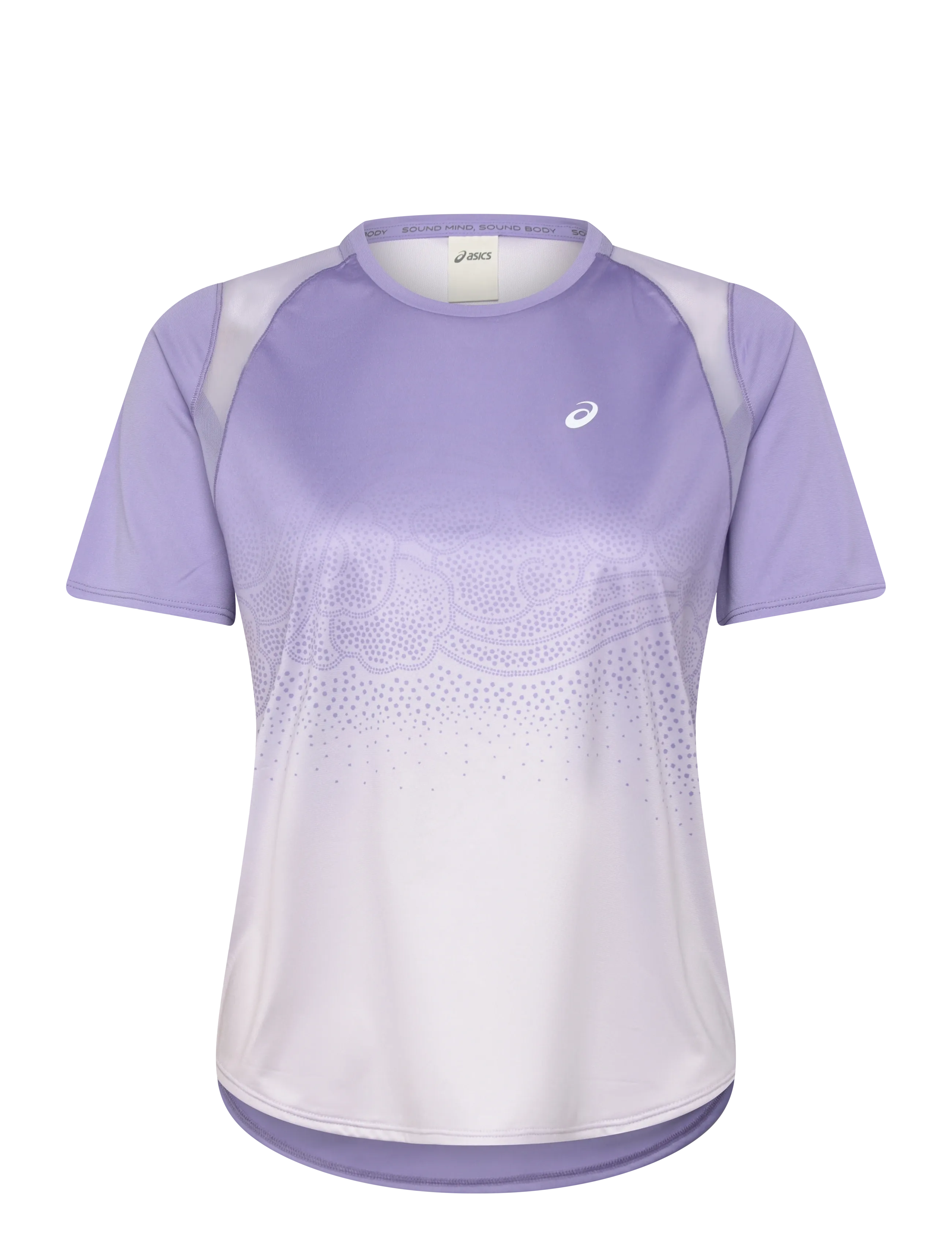 Asics Road Fade Ss Top, Kvinder, Kortærmet T-Shirt, Lila, Str: L