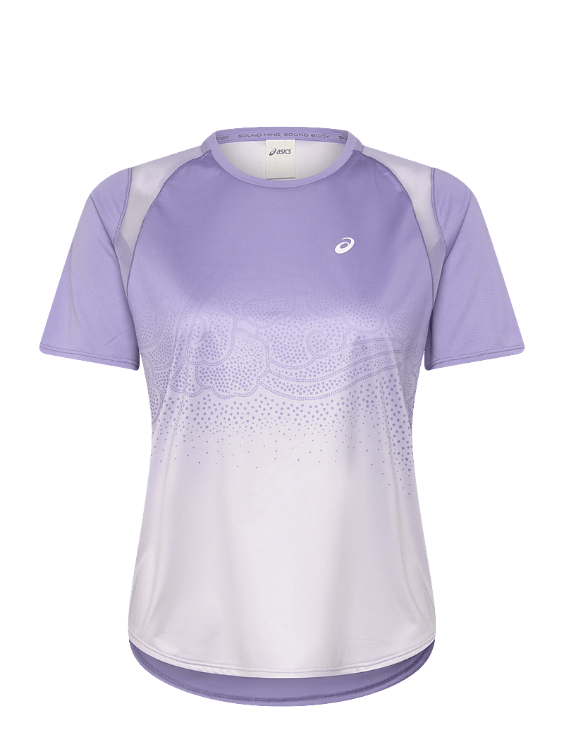 Asics - ROAD FADE SS TOP - t-shirts - bluebell - 0