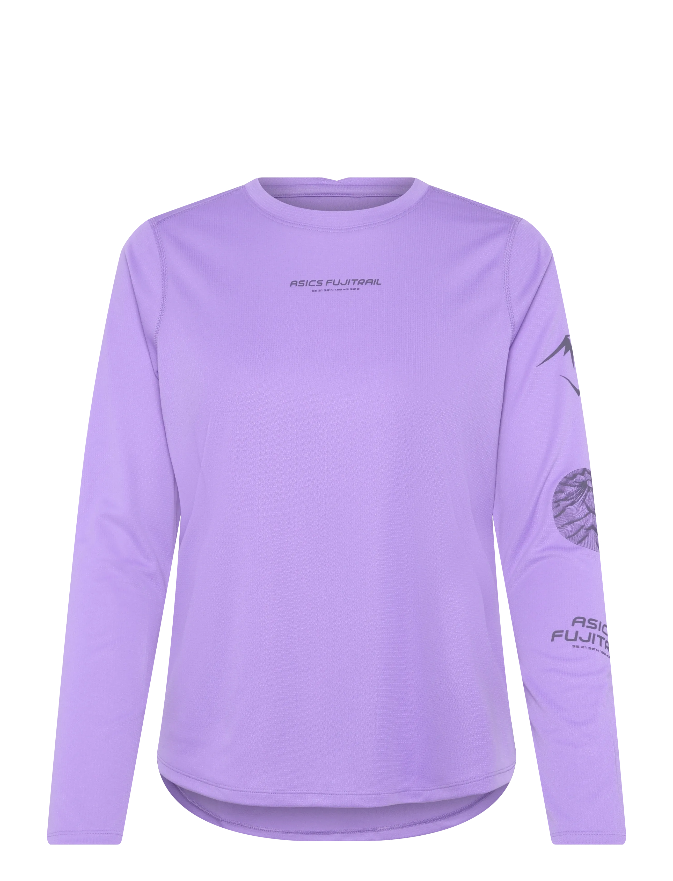 Asics FUJITRAIL LOGO LS TOP - New Arrivals - AMETHYST / purple