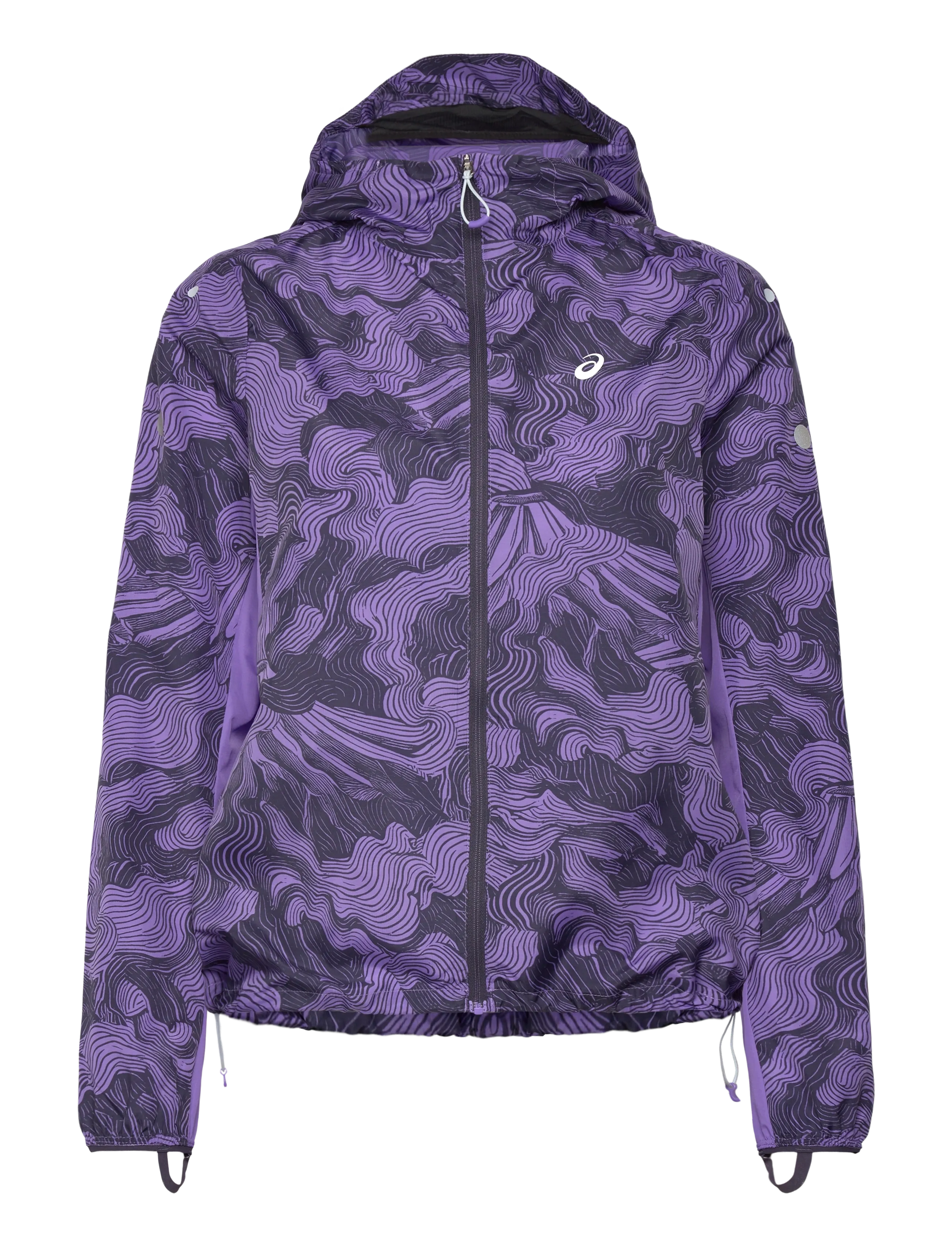 Asics Fujitrail Packable Jacket, XS, Purple, Sport Jackets > Sport Training Jackets, Dame