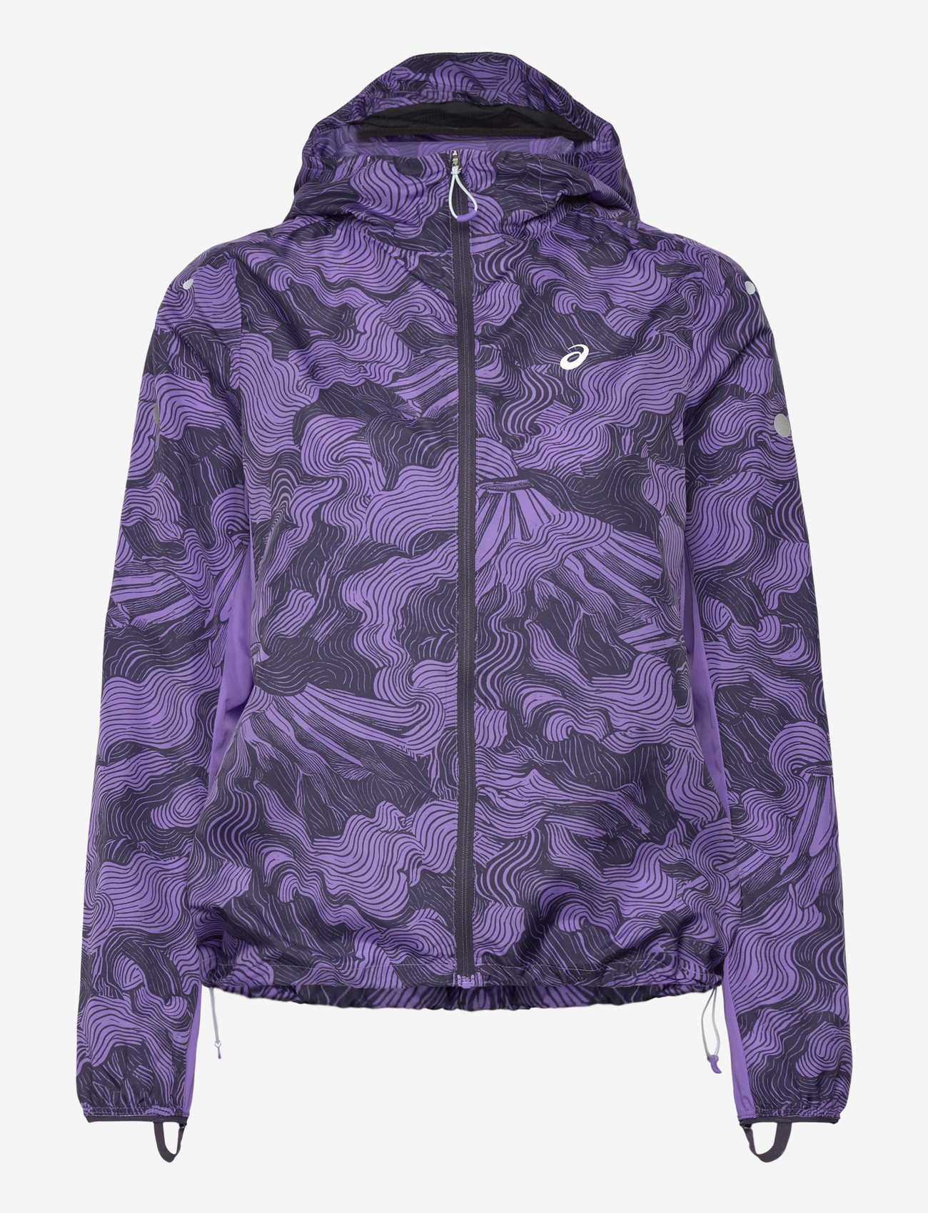 Asics - FUJITRAIL PACKABLE JACKET - training jackets - amethyst - 0