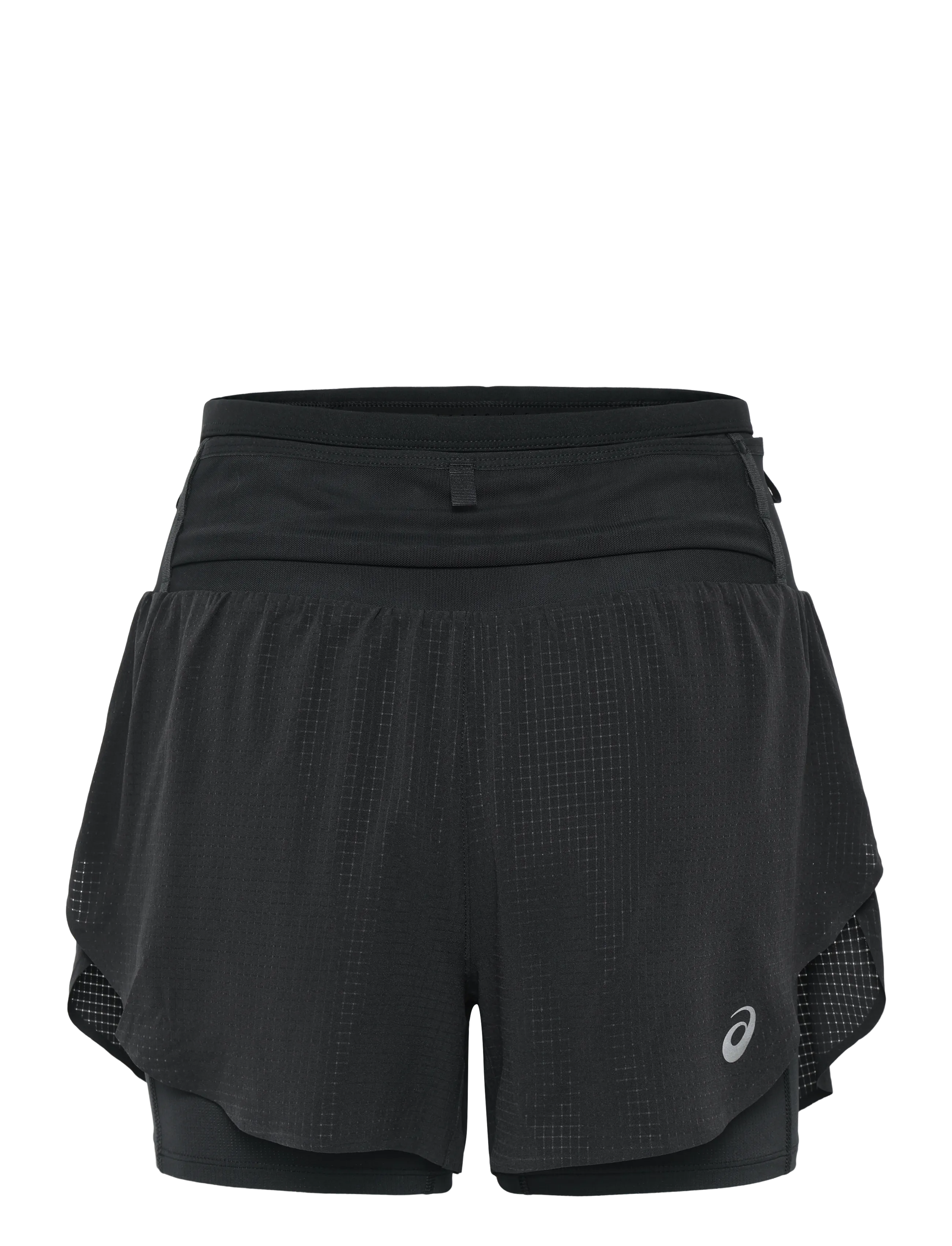 Asics Fujitrail Elite Short, L, Sport Shorts, Schwarz - Outdoor Frauen