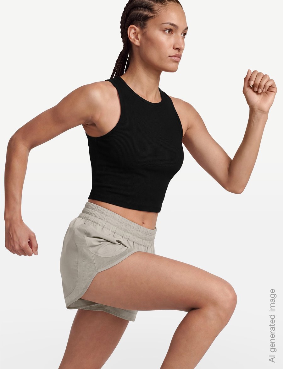 Asics - NAGINO RUN 2-N-1 SHORT - löparshorts - greige - 3