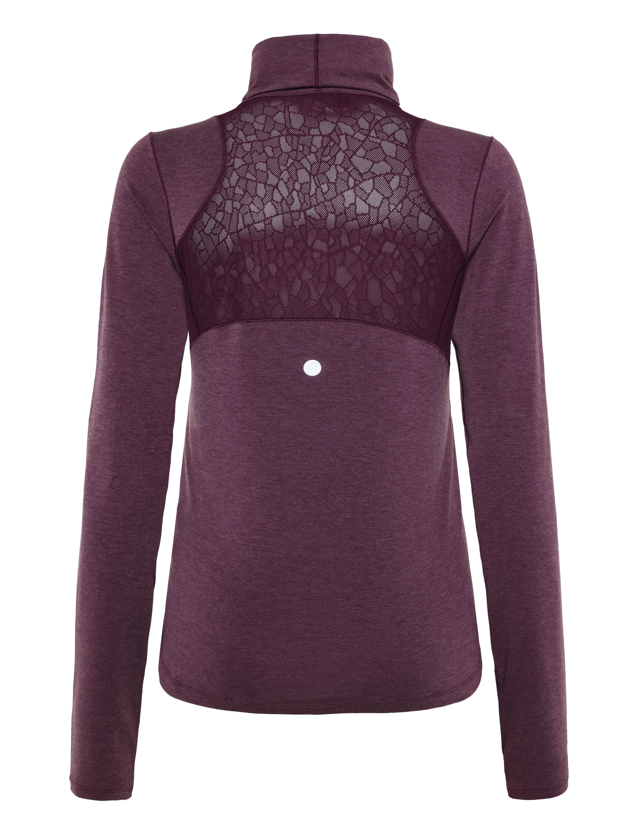 Asics - NAGINO RUN WINTER LS TOP - langarmshirts - dark aubergine - 1
