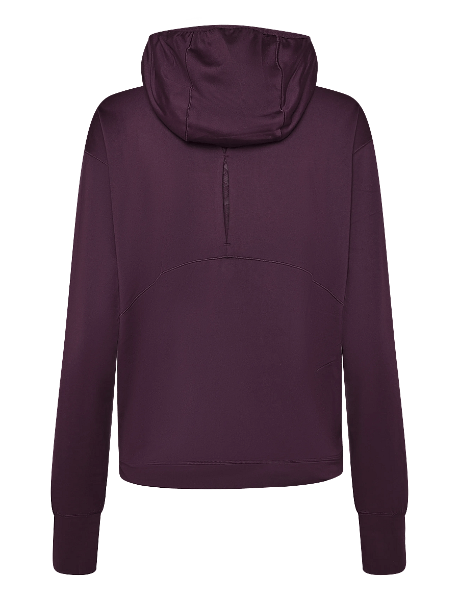 Asics - NAGINO RUN WINTER HOODIE - sweatshirts - dark aubergine - 1