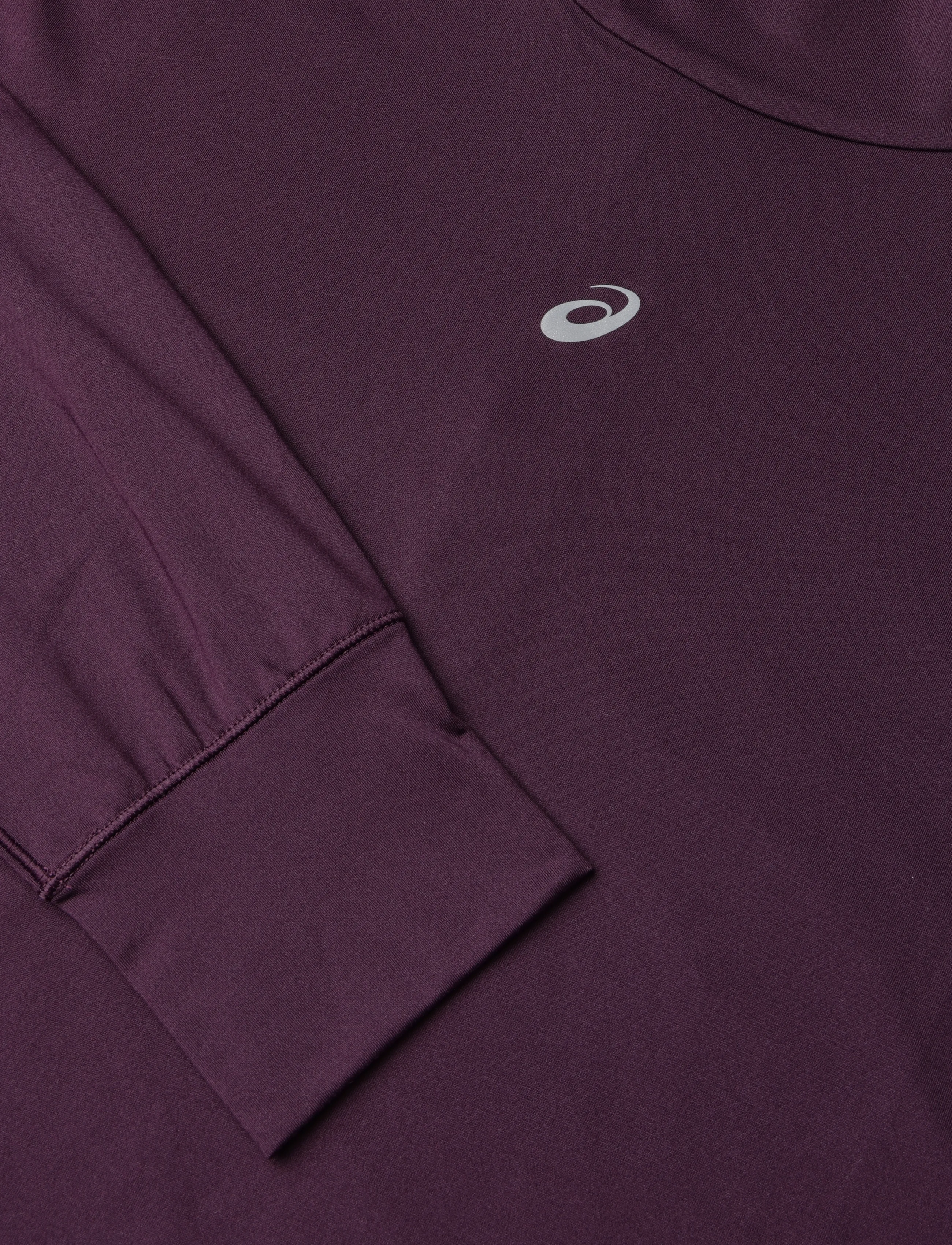 Asics - NAGINO RUN WINTER HOODIE - sweatshirts - dark aubergine - 2