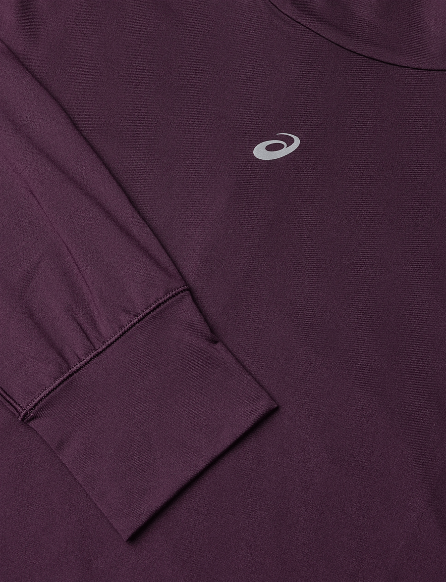 Asics - NAGINO RUN WINTER HOODIE - sweatshirts - dark aubergine - 2