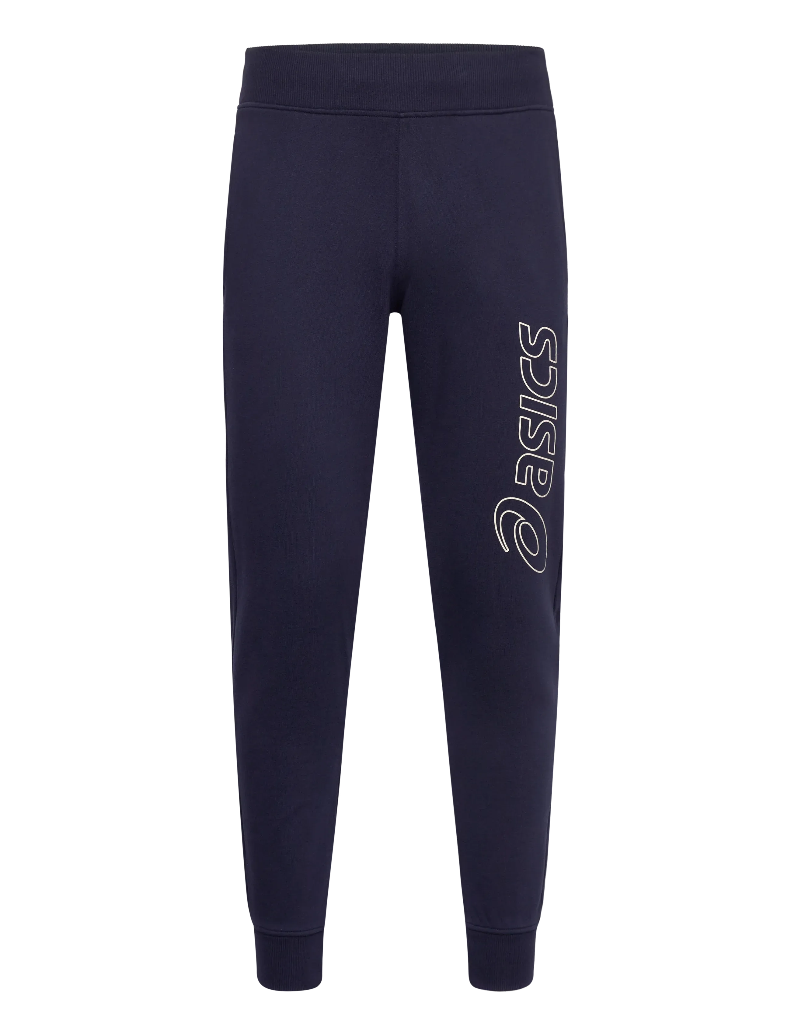 Asics ASICS LOGO SWEATPANT - Alaosat - MIDNIGHT/BIRCH / navy