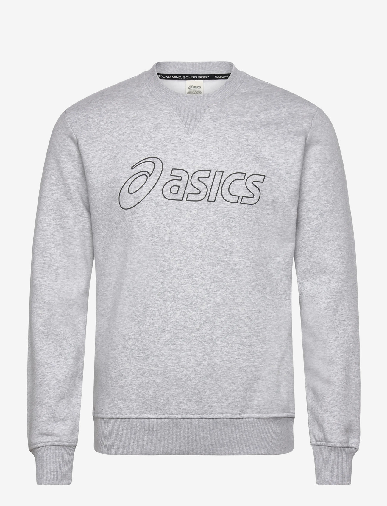 Asics - ASICS SWEATSHIRT - kläder - light grey heather - 0