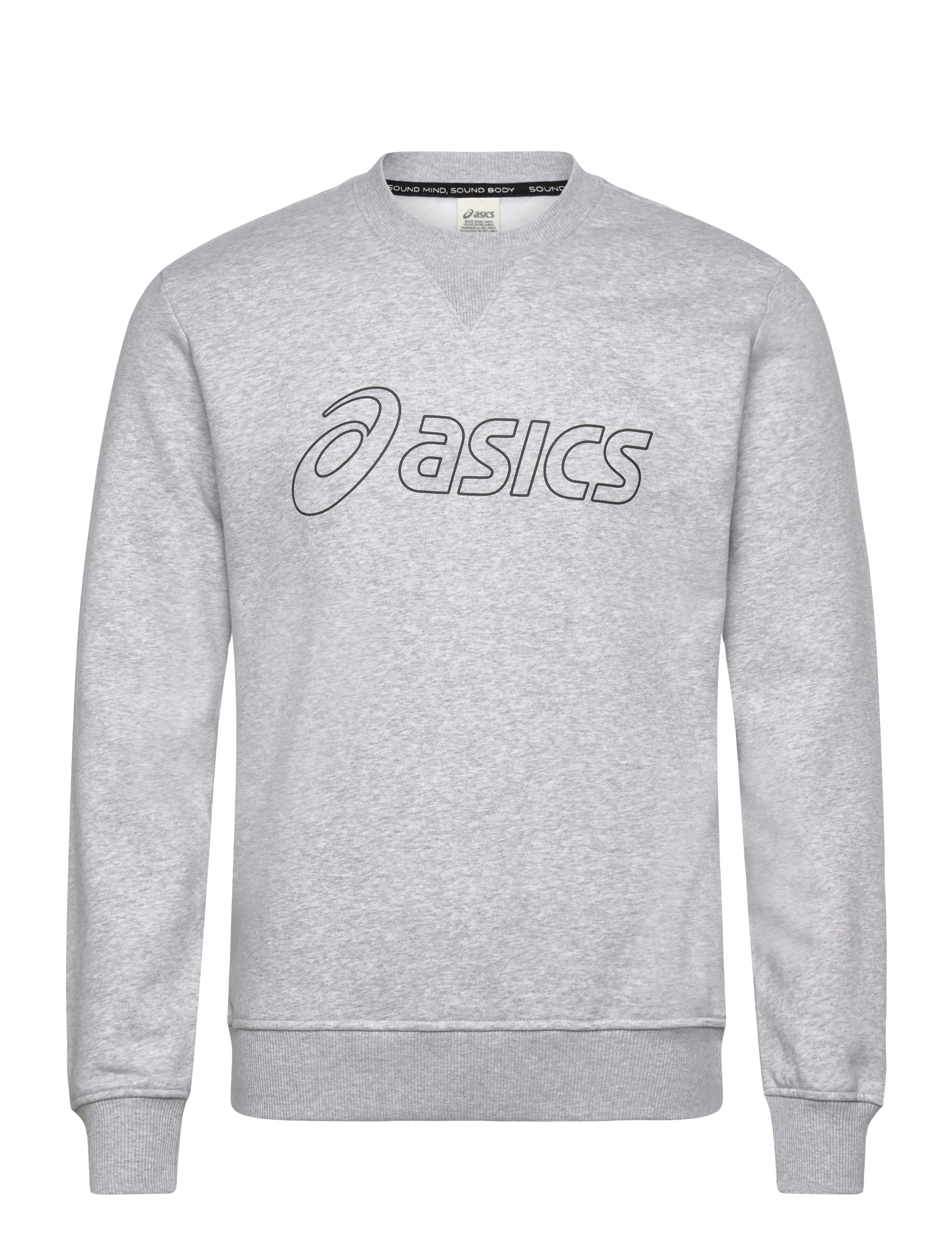 Asics ASICS SWEATSHIRT - Sweatshirts - LIGHT GREY HEATHER / grey