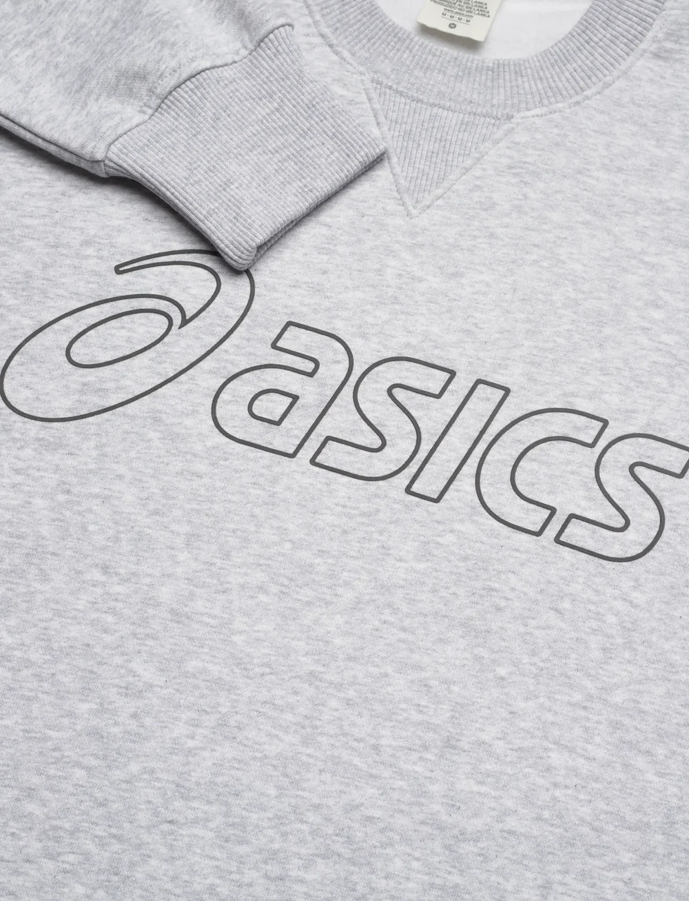 Asics - ASICS SWEATSHIRT - džemperiai - light grey heather - 2