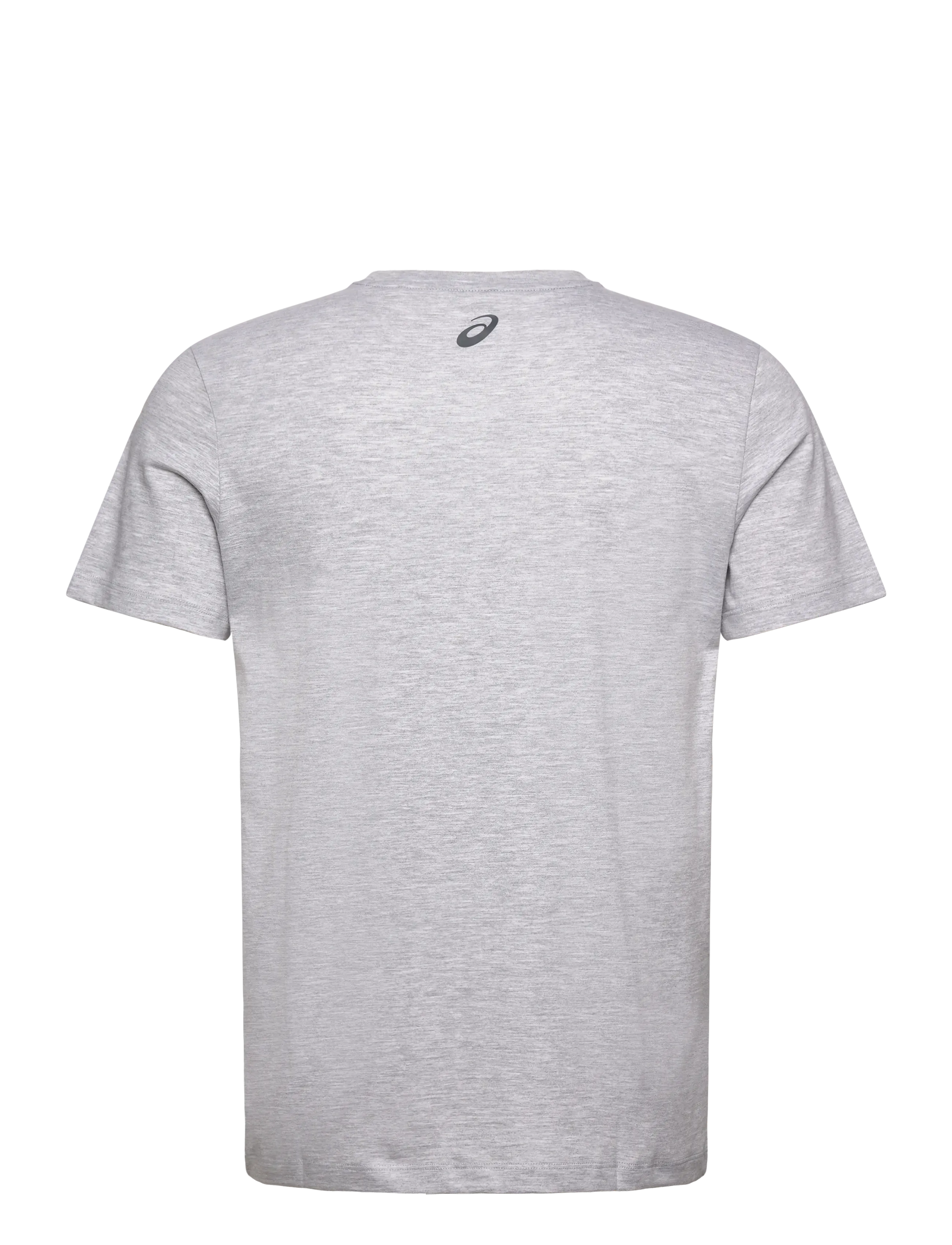 Asics - ASICS CHEST LOGO SS TEE - t-paidat - light grey heather/graphite grey - 1