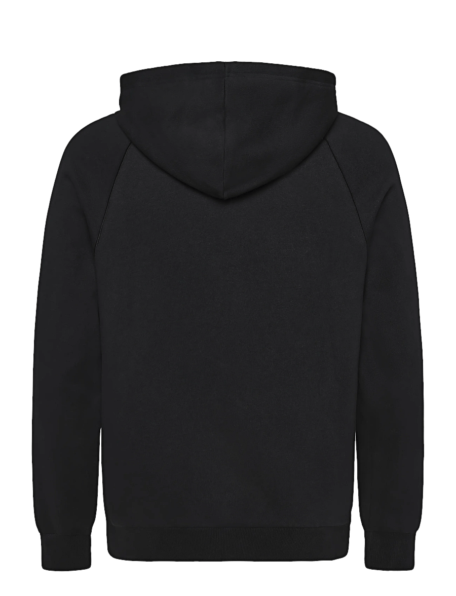 Asics - ASICS LOGO FLEECE FULL ZIP HOODIE - kapuzenpullover - performance black - 1