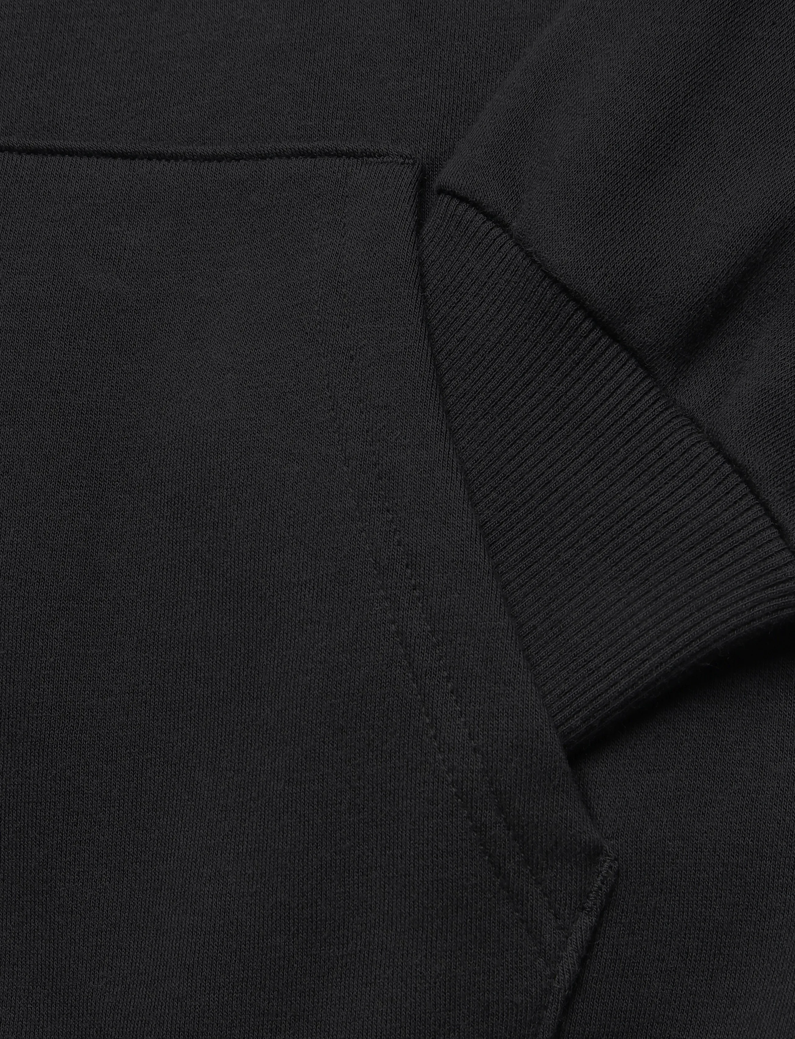Asics - ASICS LOGO FLEECE FULL ZIP HOODIE - overdele - performance black - 3