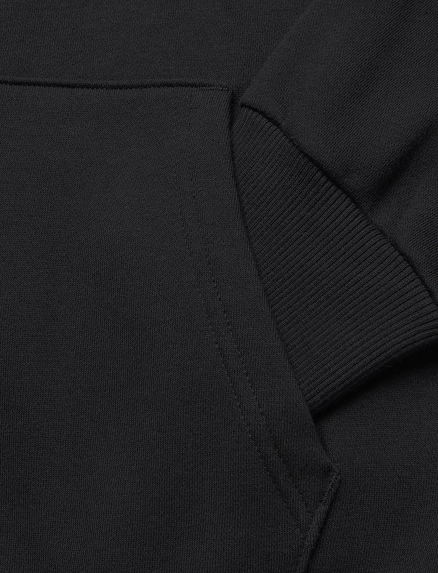 Asics - ASICS LOGO FLEECE FULL ZIP HOODIE - kapuzenpullover - performance black - 3