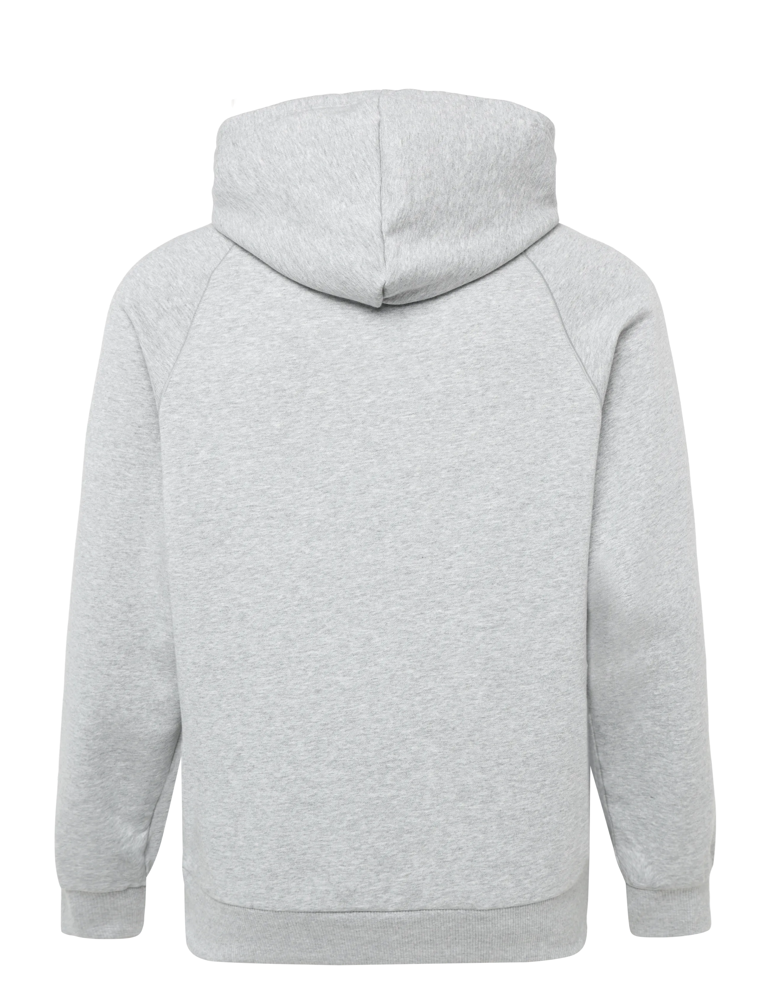 Asics - ASICS LOGO FLEECE PULLOVER HOODIE - kapuutsiga dressipluusid - grey heather - 1