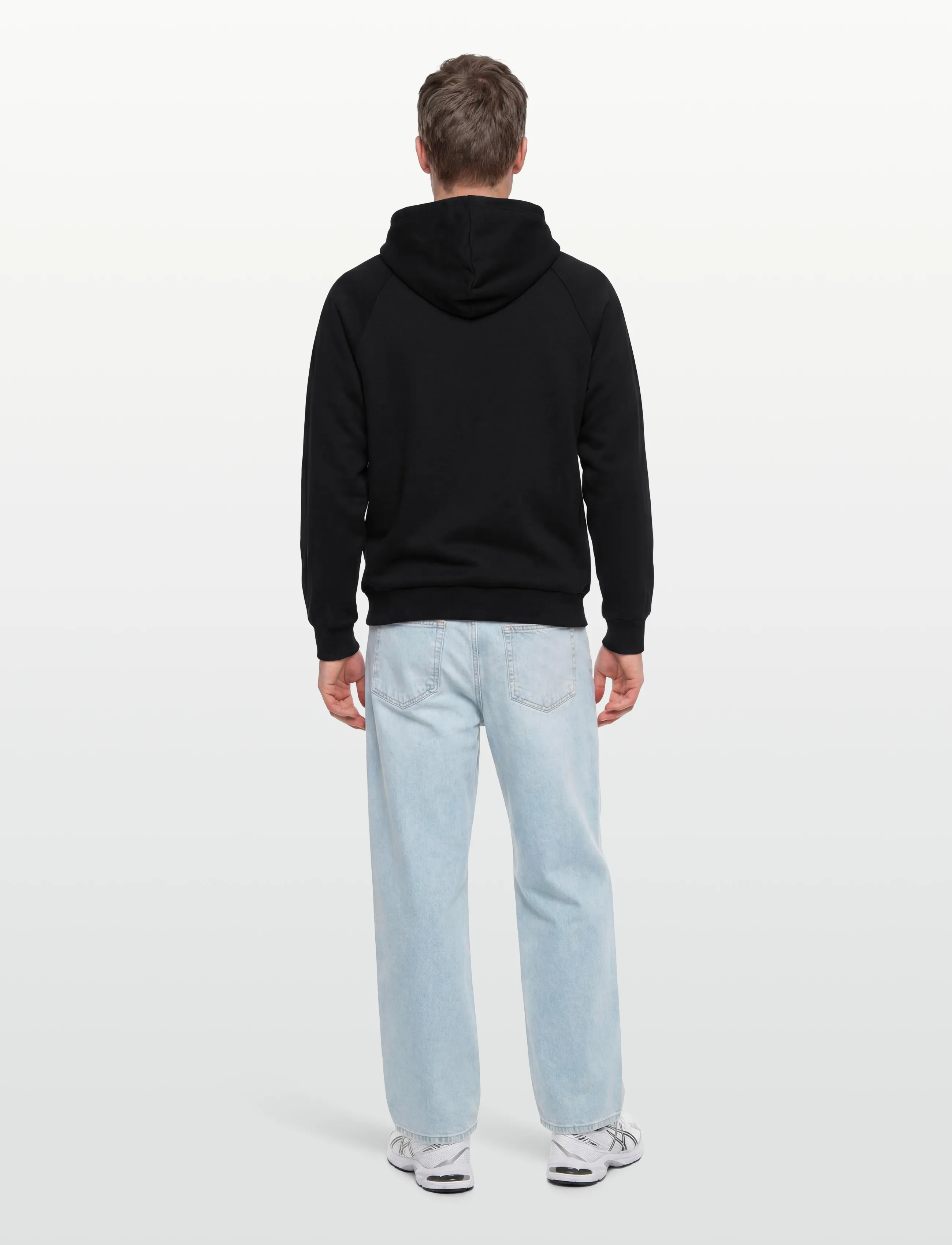 Asics - ASICS LOGO FLEECE PULLOVER HOODIE - kapuzenpullover - performance black - 4