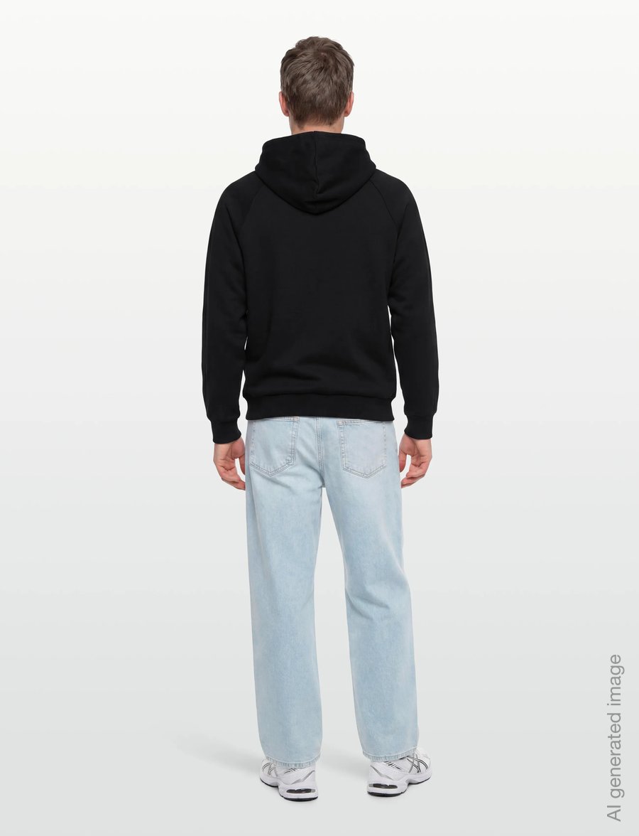 Asics - ASICS LOGO FLEECE PULLOVER HOODIE - kapuzenpullover - performance black - 4